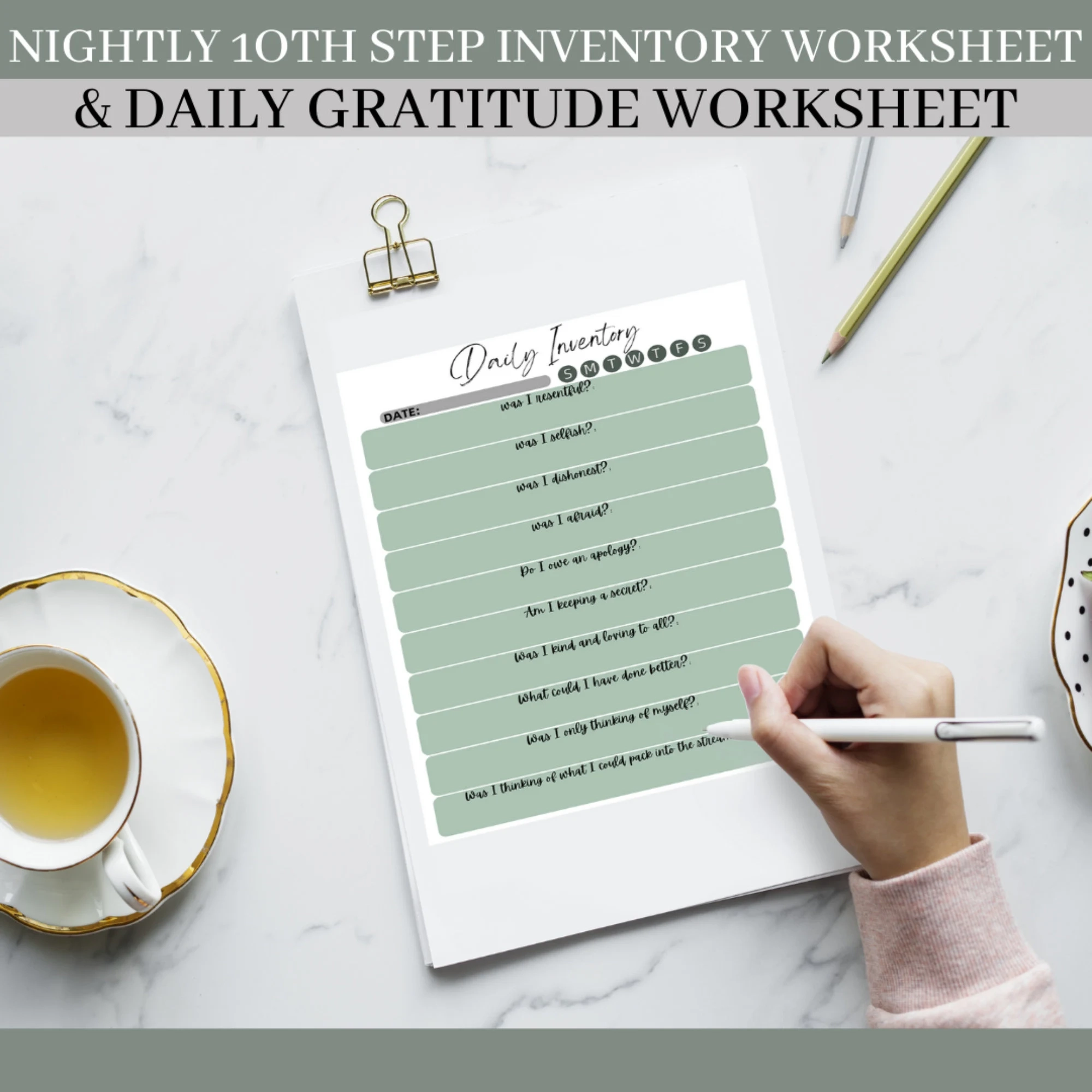 10th Step Nightly Inventory Worksheet Daily Gratitude Journal Inventory Worksheet Big Book Worksheet Step 10 Inventory Worksheet Etsy 10th Step Nightly Inventory Worksheet Daily Gratitude Journal Inventory Worksheet Big Book Worksheet Step 10 Inventory Worksheet Etsy
