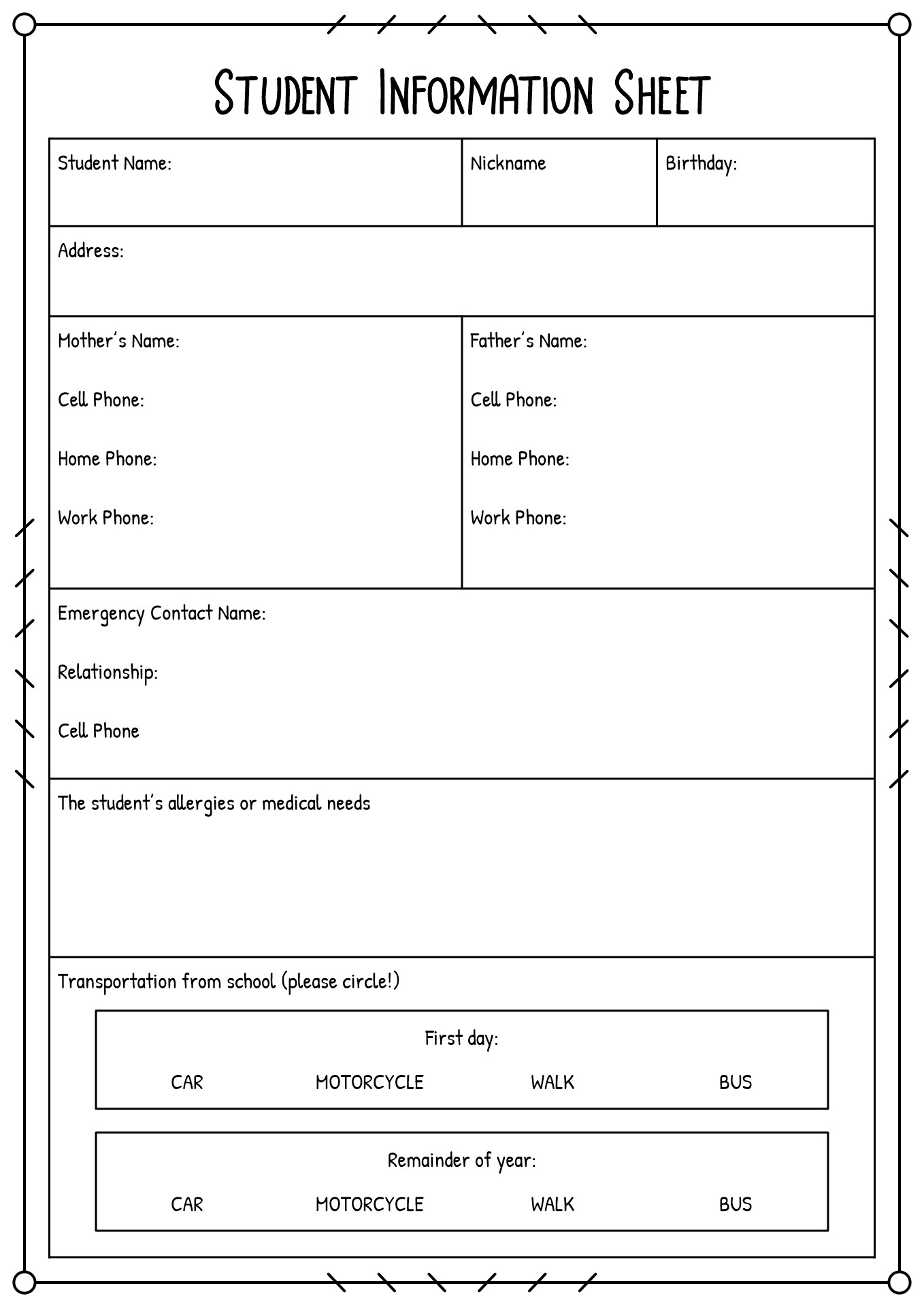 Get To Know You Worksheet Free Printable Get To Know You Worksheet Free Printable