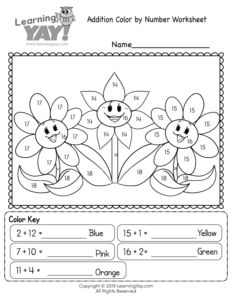 Printable Math Worksheets For First Graders Printable Math Worksheets For First Graders