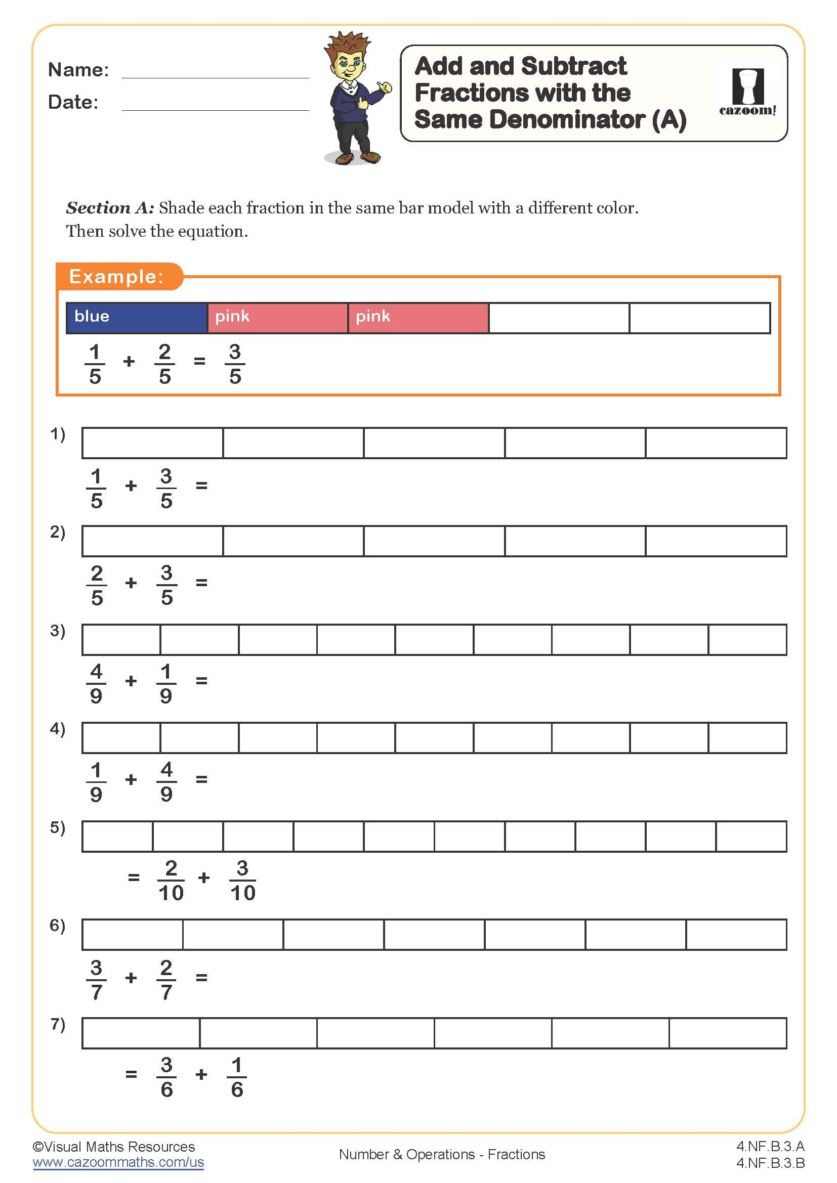 Free Printable 4th Grade Math Worksheets Free Printable 4th Grade Math Worksheets