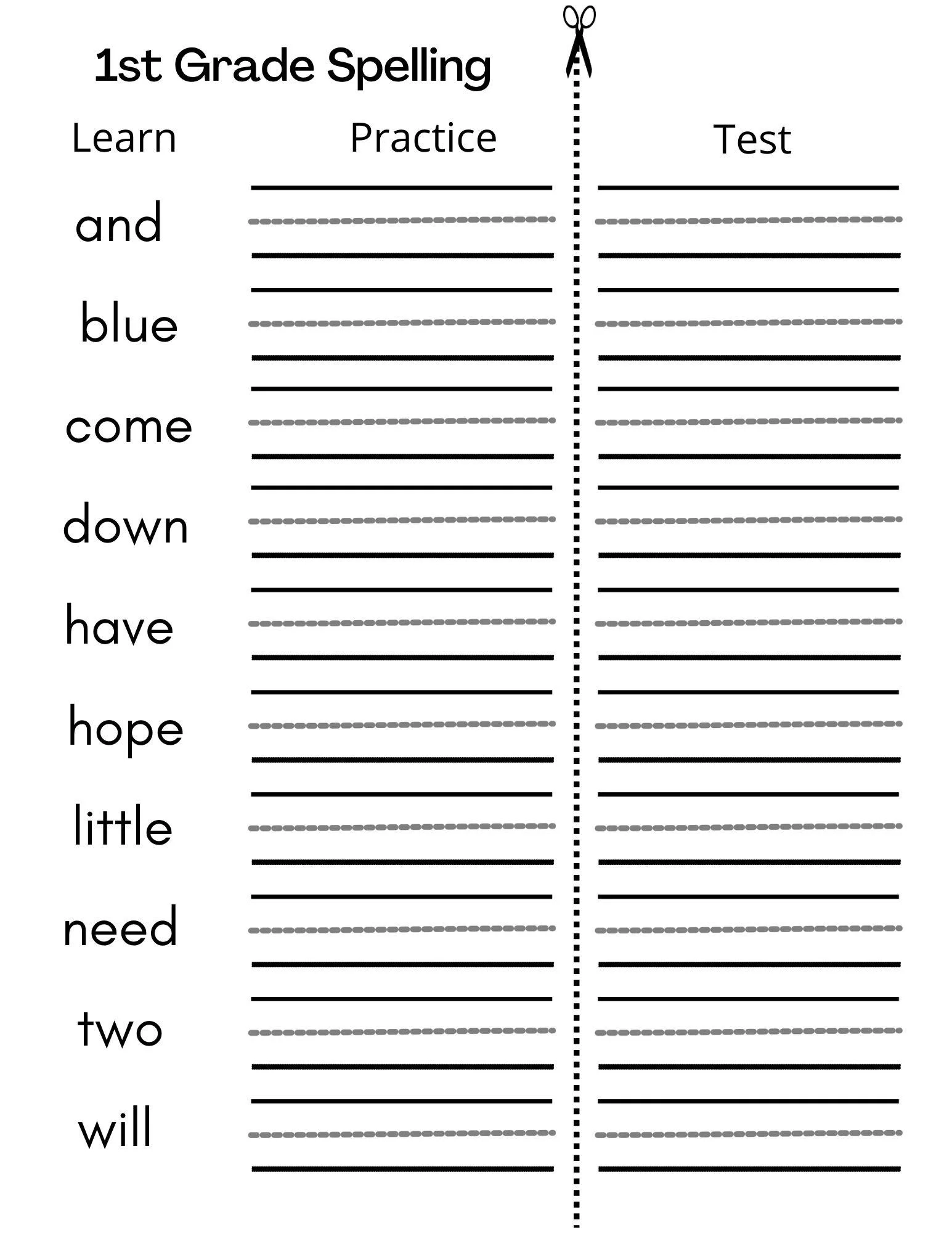 Free Printable Writing Worksheets For 1st Graders Free Printable Writing Worksheets For 1st Graders