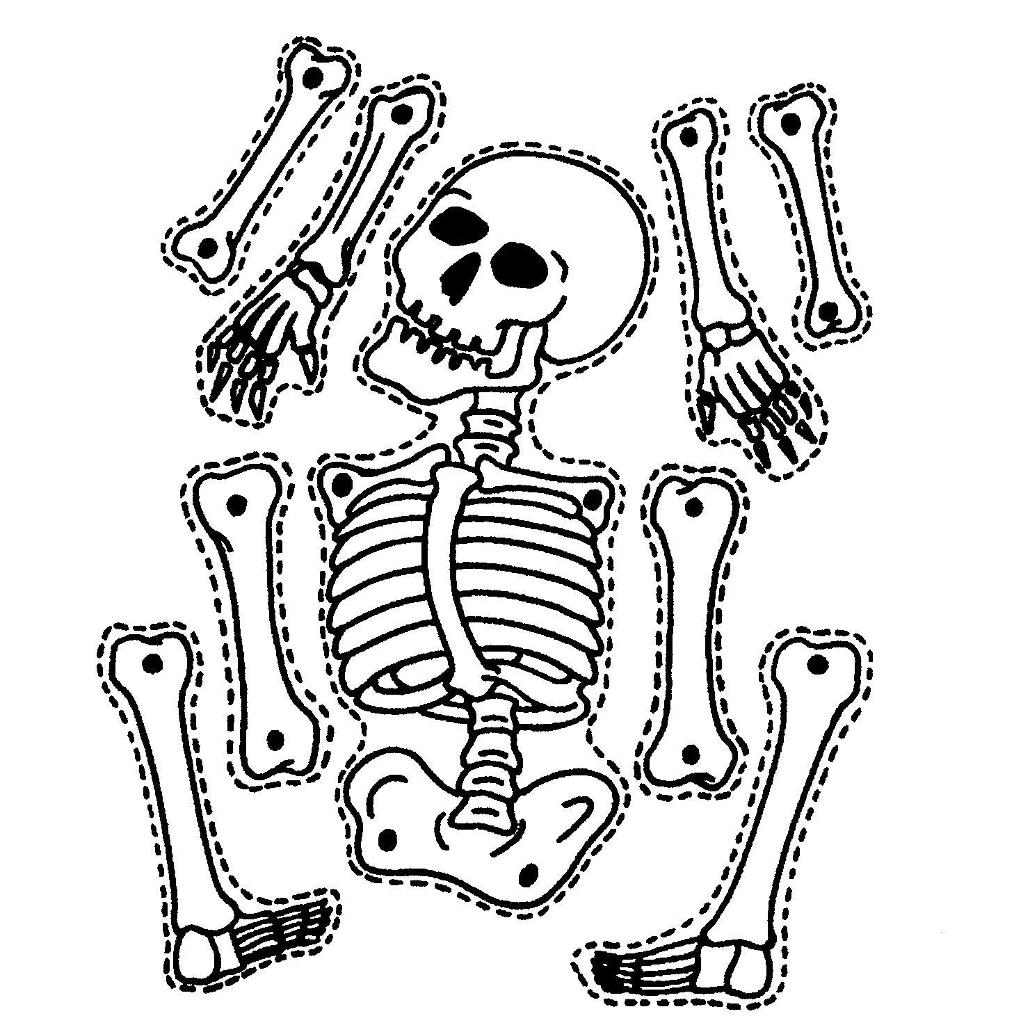 9 Printable Skeleton Crafts Printables 4 Mom 9 Printable Skeleton Crafts Printables 4 Mom
