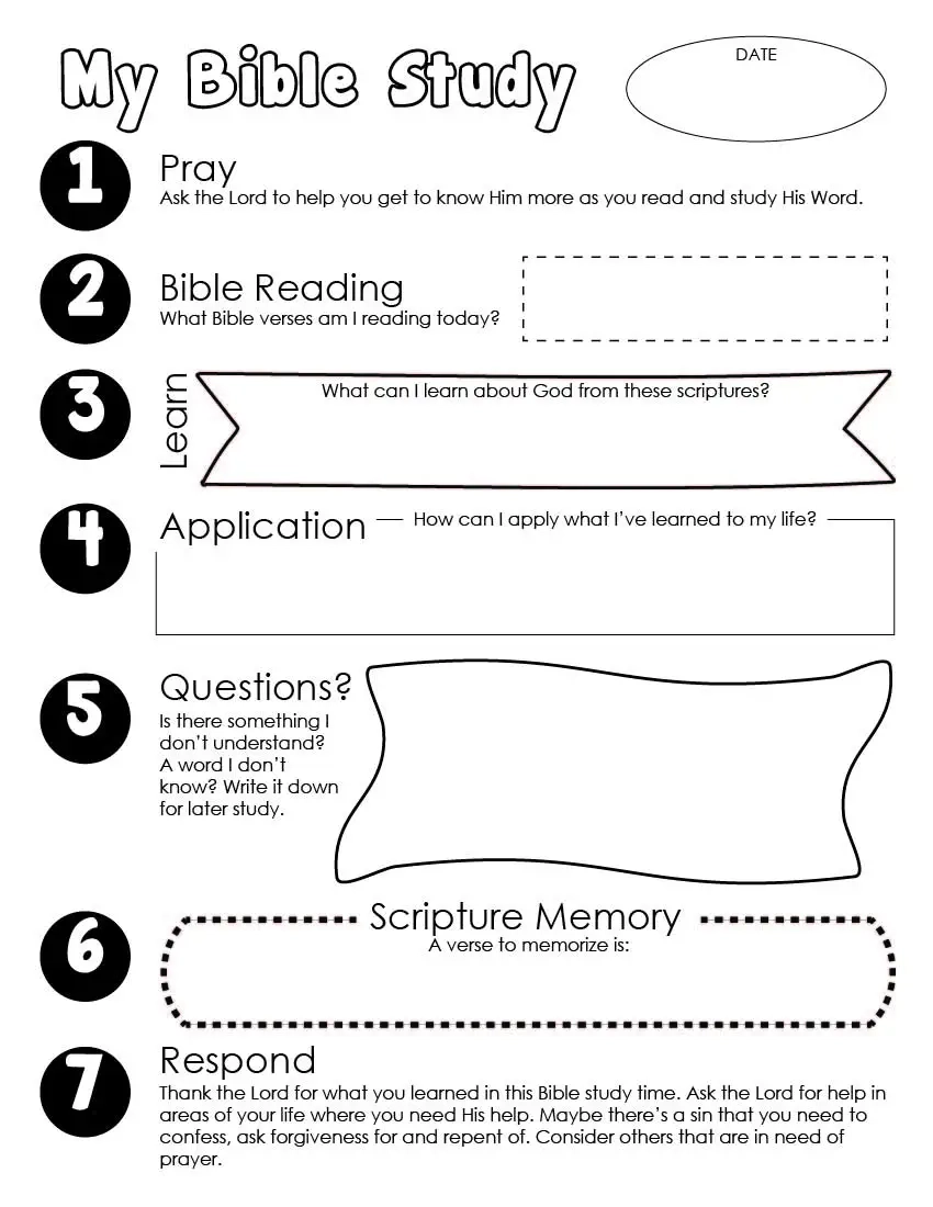 Bible Study Guide For Kids FREE Printable Wildly Anchored Bible Study Guide For Kids FREE Printable Wildly Anchored