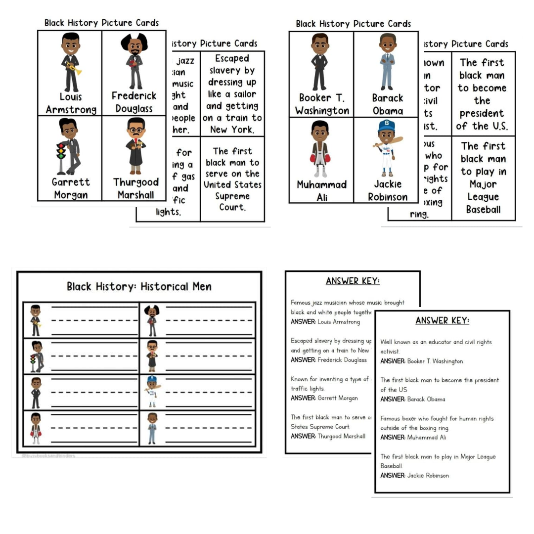 Free Printable Black History Worksheets Free Printable Black History Worksheets