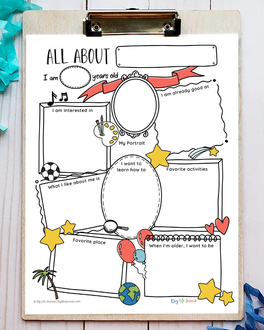 Confidence U0026 Self Esteem Kit PDF ages 5 11 Big Life Journal