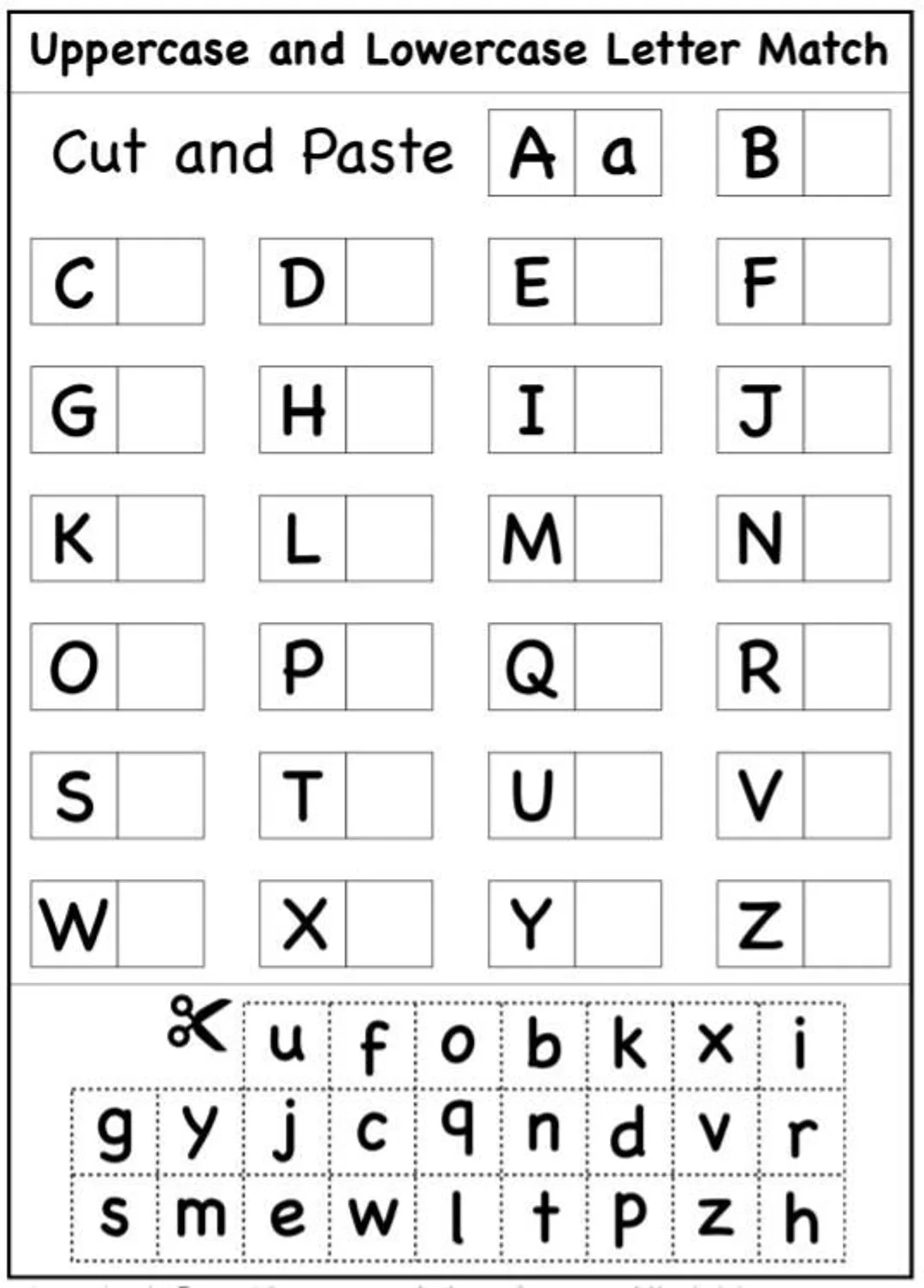 Preschool Free Printable Alphabet Worksheets Preschool Free Printable Alphabet Worksheets
