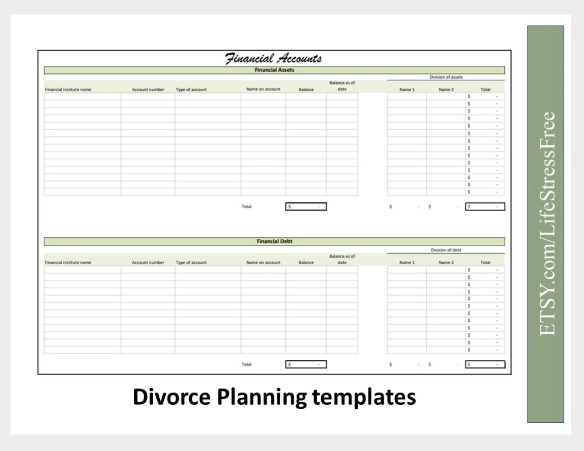 Divorce Planner Divorce Spreadsheet Custody Calendar Child Custody Property Division Child Support Coparenting Guide Living Expenses Etsy Divorce Planner Divorce Spreadsheet Custody Calendar Child Custody Property Division Child Support Coparenting Guide Living Expenses Etsy