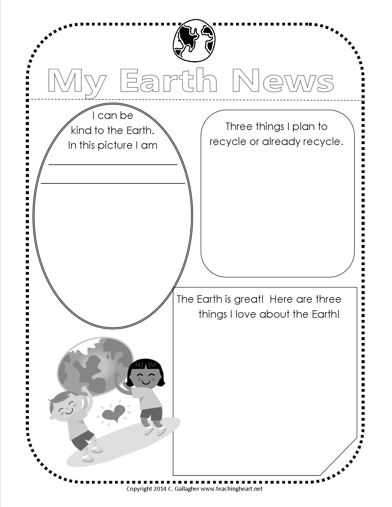 Earth Day Worksheets Printable Earth Day Worksheets Printable