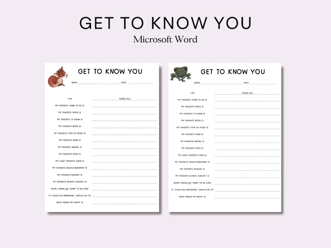 Editable Get To Know You Worksheet Digital Classroom Worksheet Team Activity Get To Know Me Worksheet First Day School Worksheet Etsy Editable Get To Know You Worksheet Digital Classroom Worksheet Team Activity Get To Know Me Worksheet First Day School Worksheet Etsy
