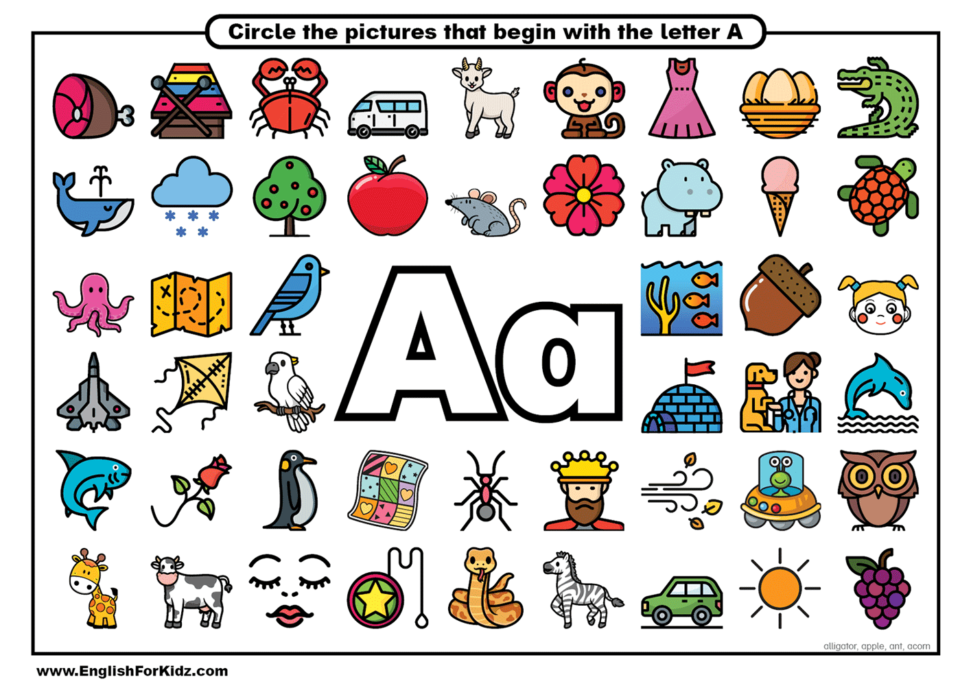 English For Kids Step By Step Alphabet Learning Worksheets Free PDF English For Kids Step By Step Alphabet Learning Worksheets Free PDF