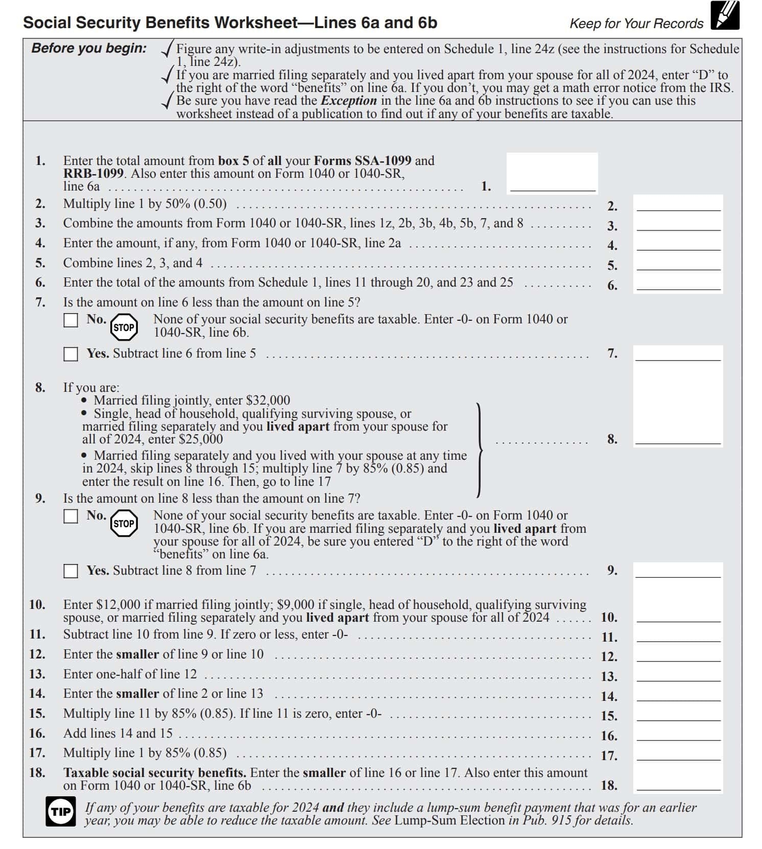 Form SSA 1099 Instructions Social Security Benefits Form SSA 1099 Instructions Social Security Benefits