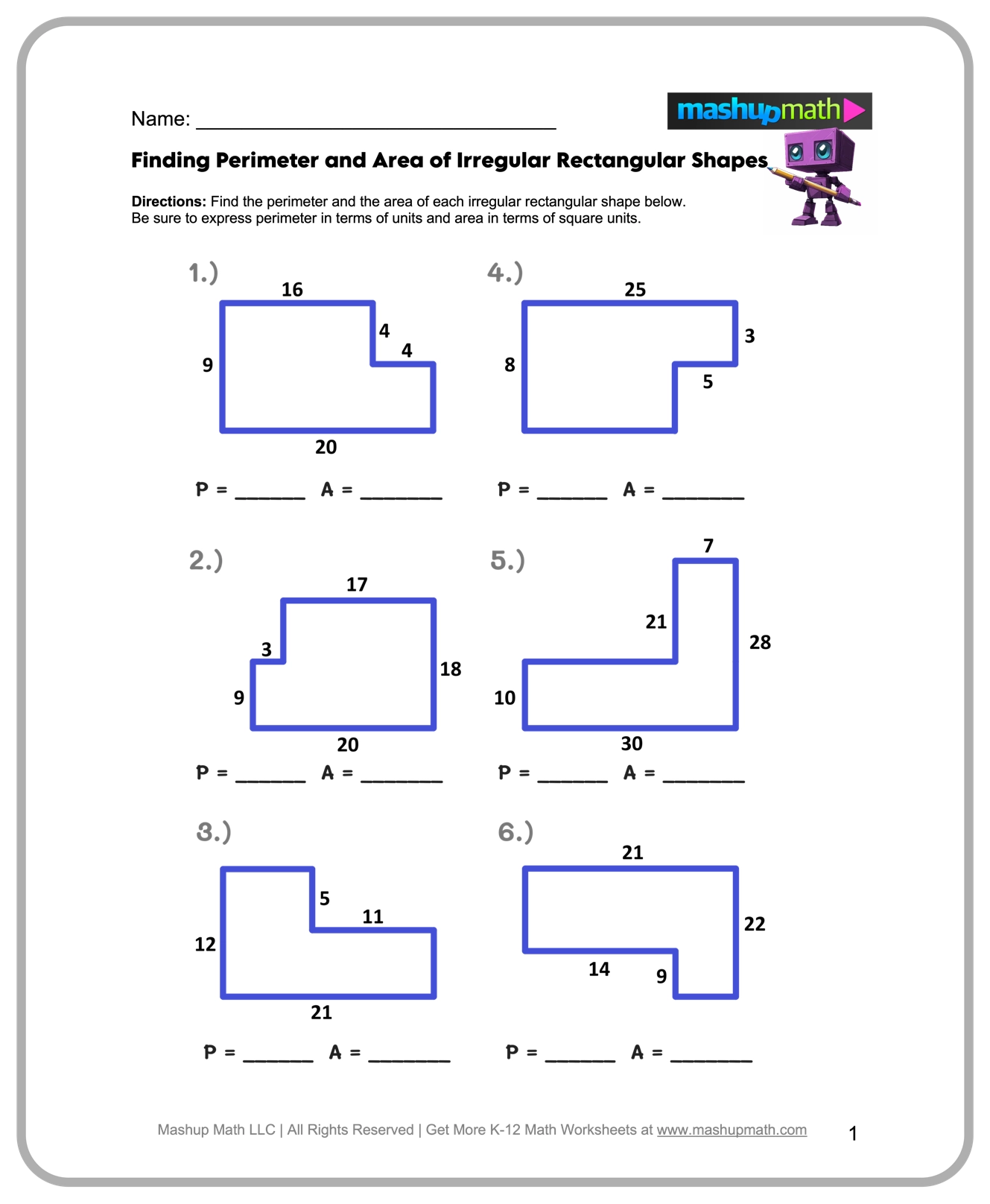 Free 5th Grade Math Worksheets Printable W Answers Mashup Math Free 5th Grade Math Worksheets Printable W Answers Mashup Math