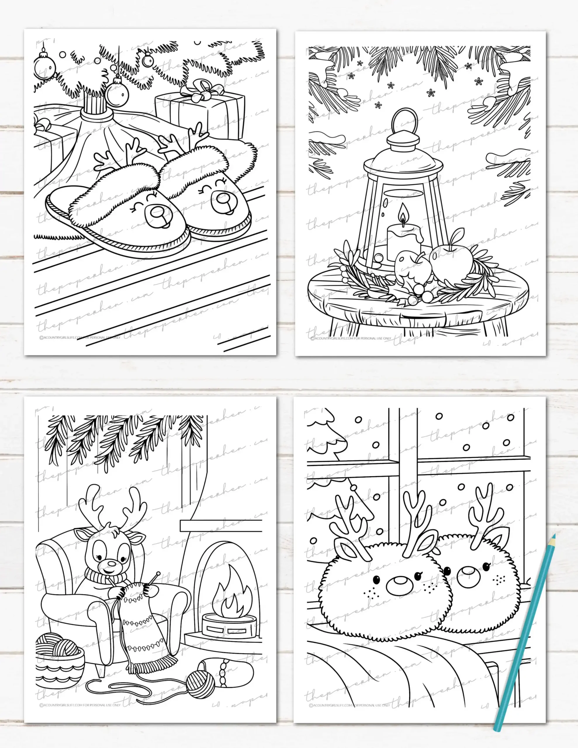 FREE Christmas Coloring Pages CUTE A Country Girl s Life FREE Christmas Coloring Pages CUTE A Country Girl s Life