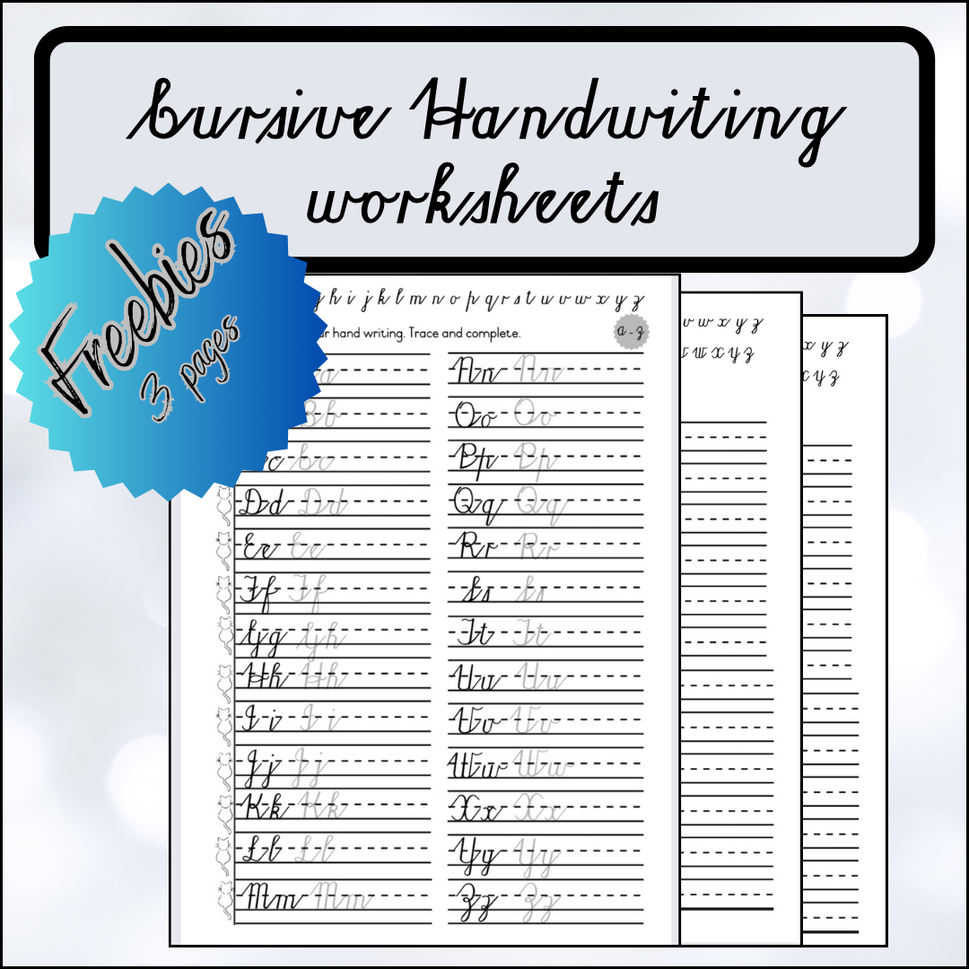 Free Printable Cursive Handwriting Worksheets Free Printable Cursive Handwriting Worksheets