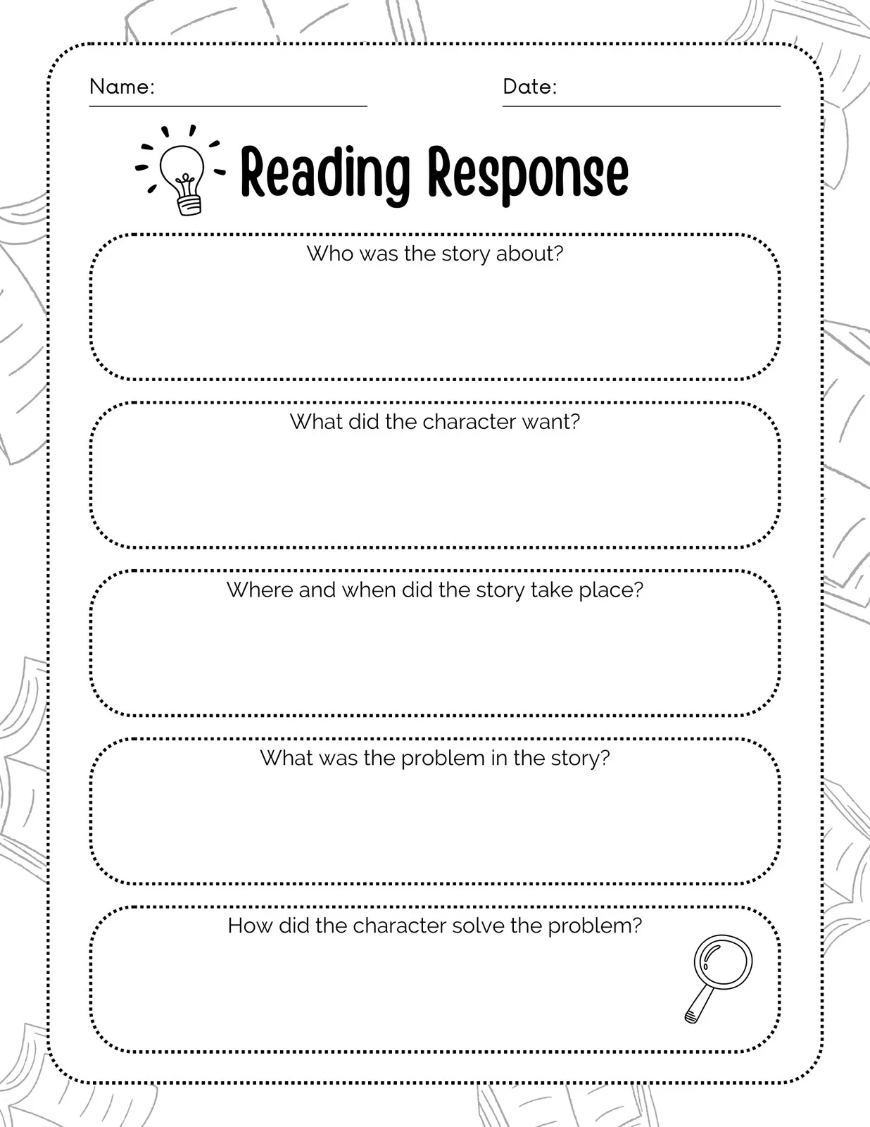 Printable Comprehension Worksheets Printable Comprehension Worksheets