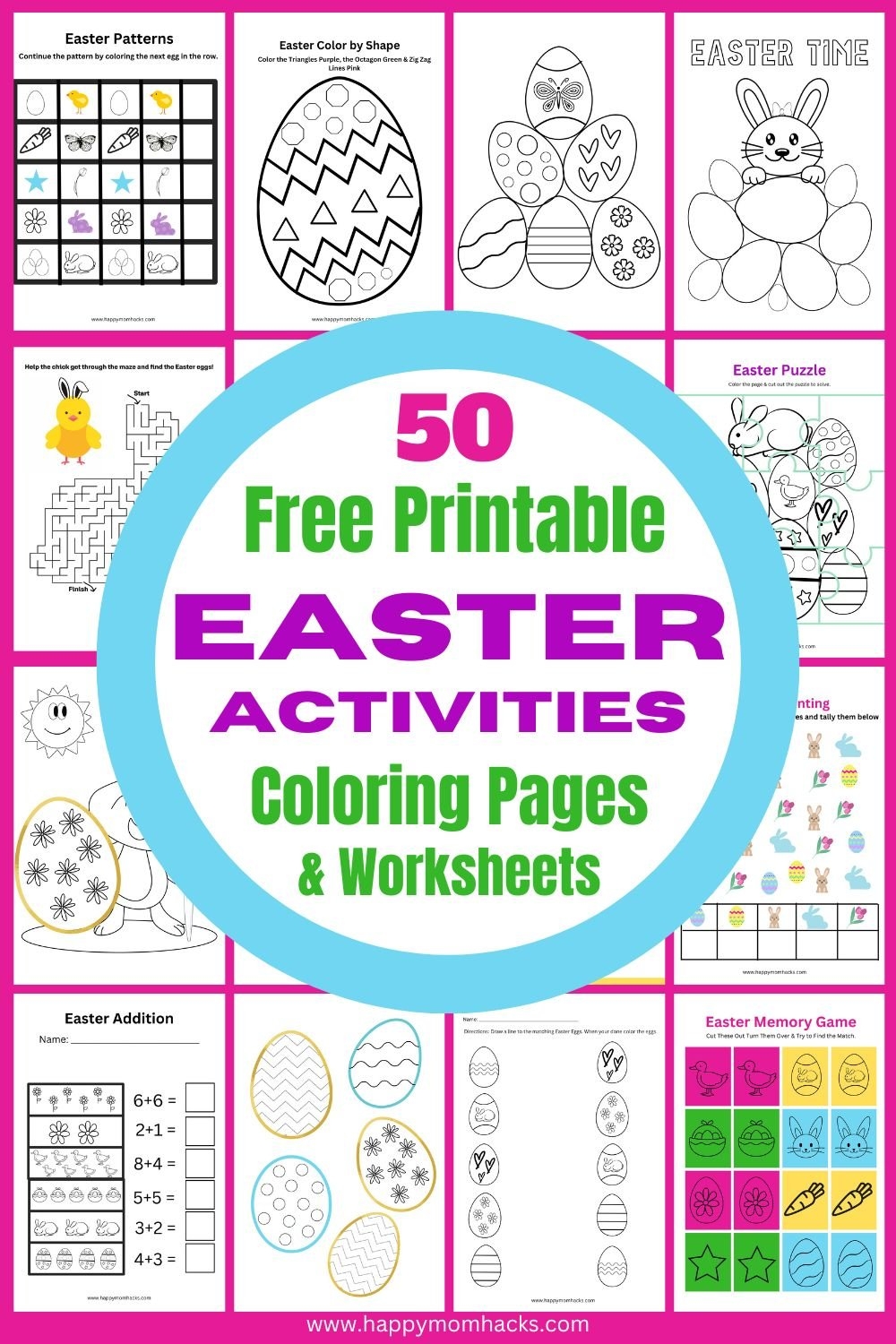 Free Printable Easter Activities Worksheets Free Printable Easter Activities Worksheets
