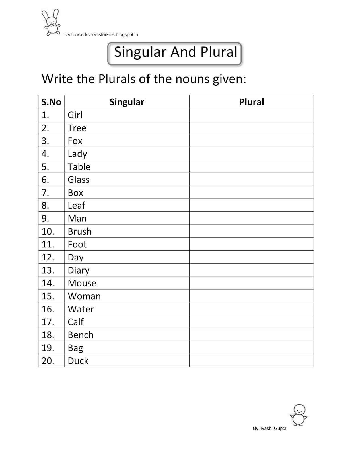 Free Printable English Worksheets Free Printable English Worksheets