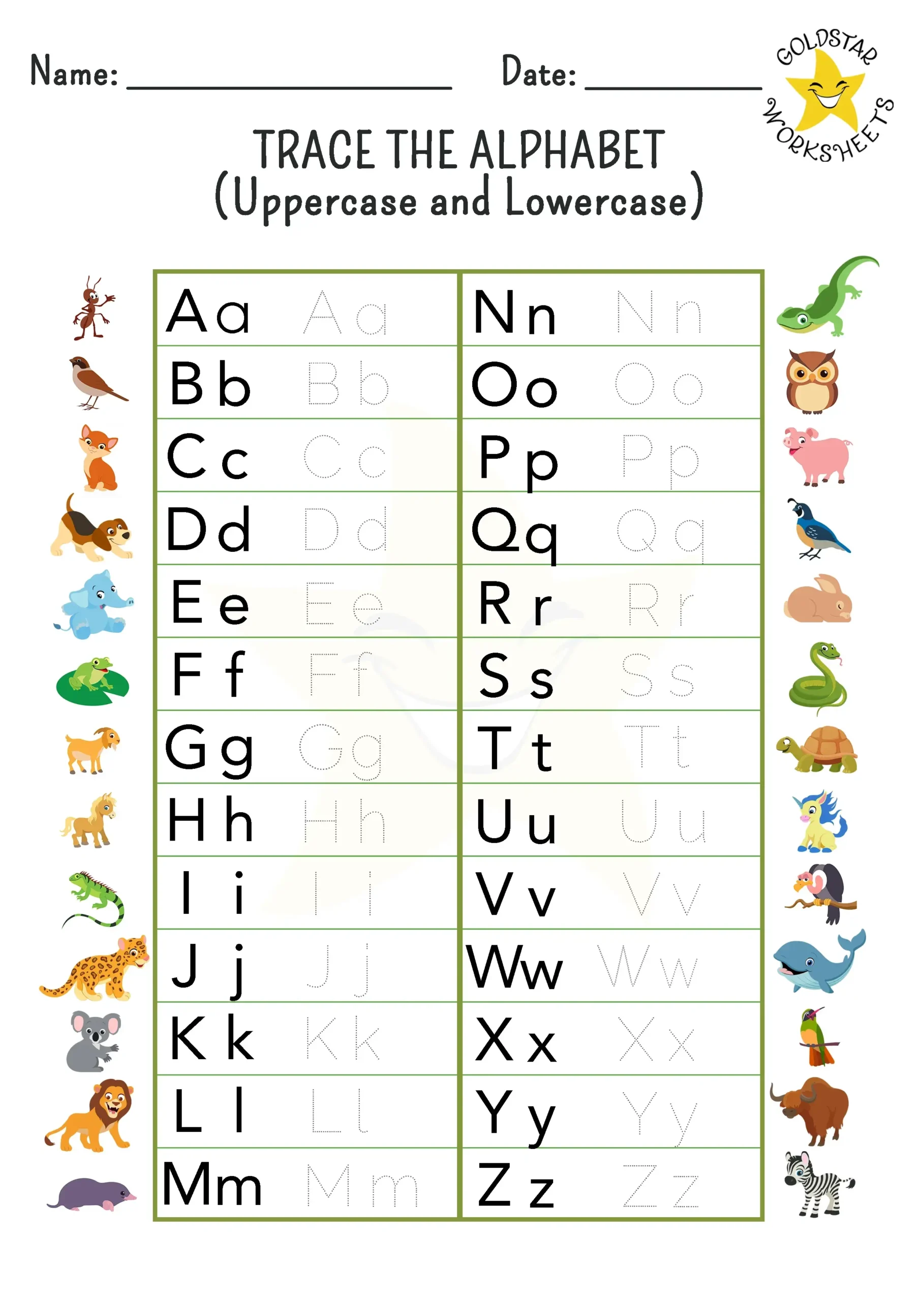 FREE Letter Tracing Worksheets By A Children Illustrator Teacher PDF FREE Letter Tracing Worksheets By A Children Illustrator Teacher PDF