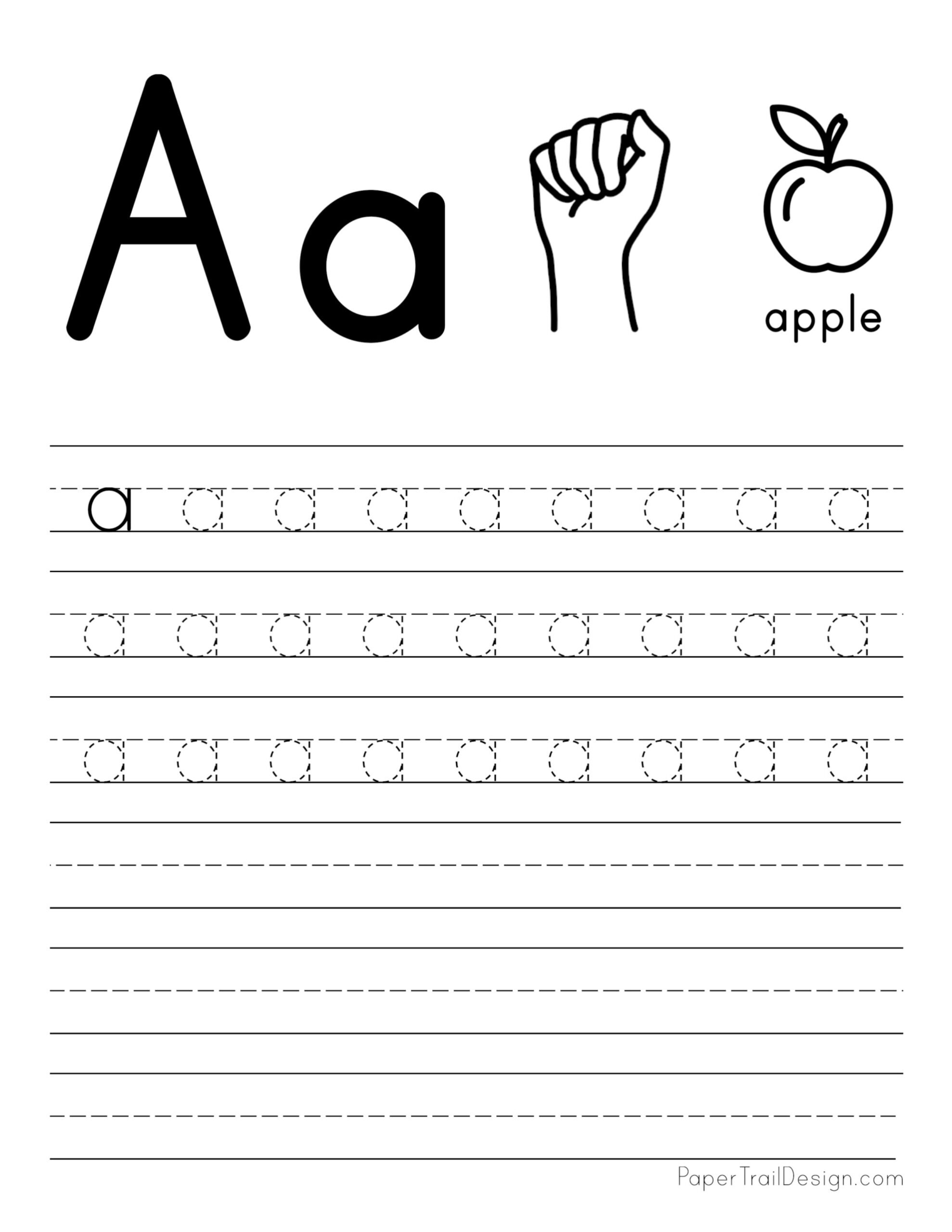 Printable Letter Tracing Worksheets Printable Letter Tracing Worksheets