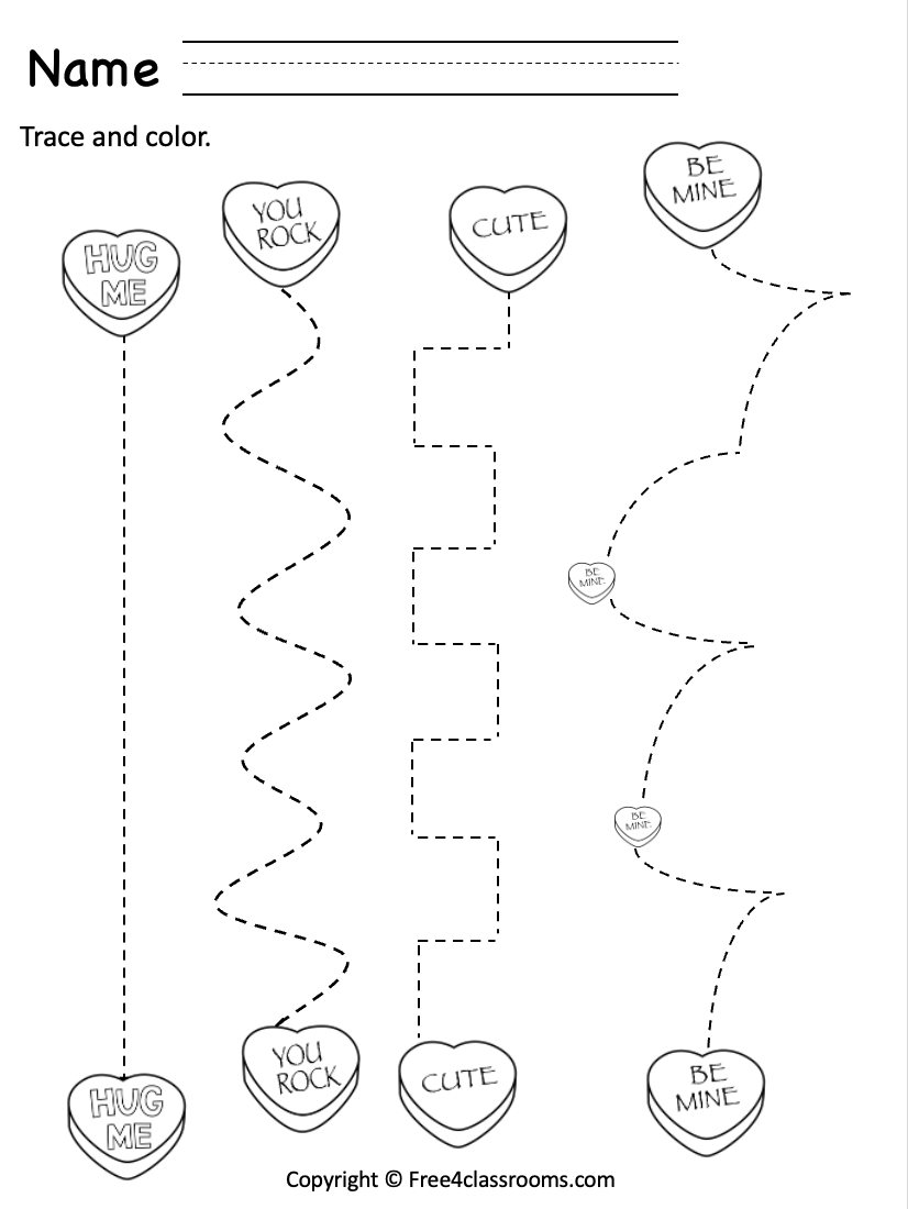Free Printable Tracing Lines Worksheets Free Printable Tracing Lines Worksheets