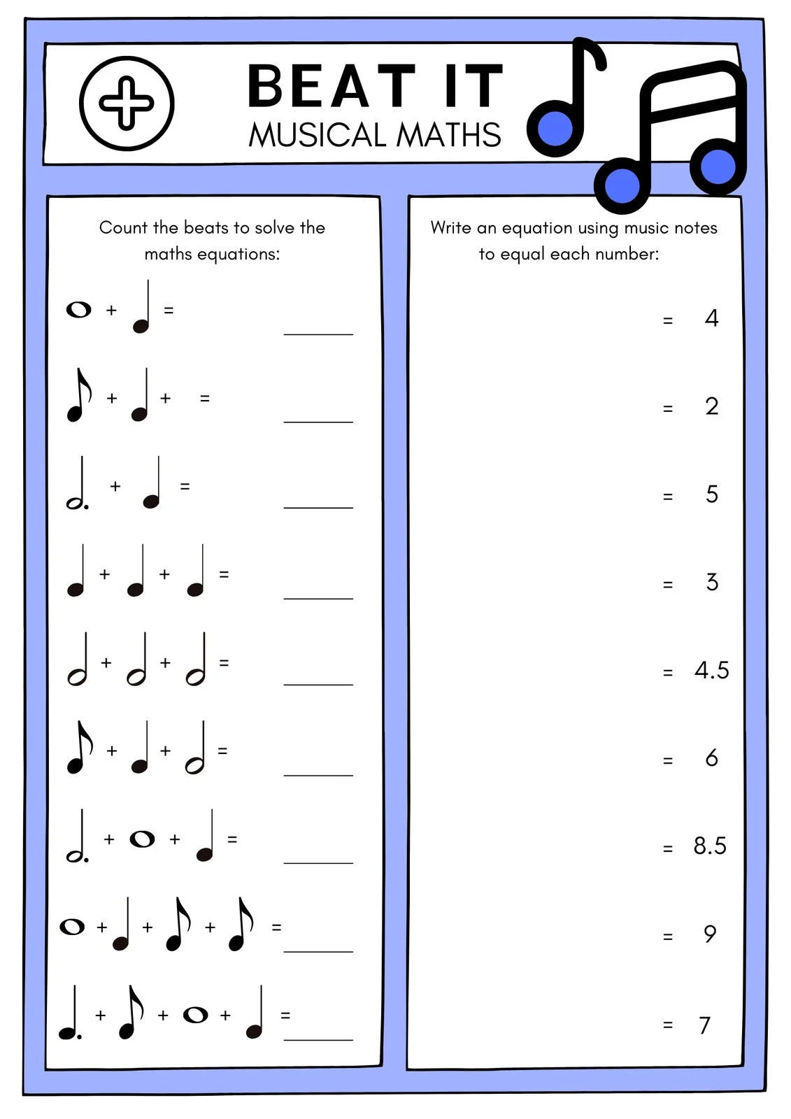 Free Music Worksheet Templates To Edit And Print Canva Free Music Worksheet Templates To Edit And Print Canva