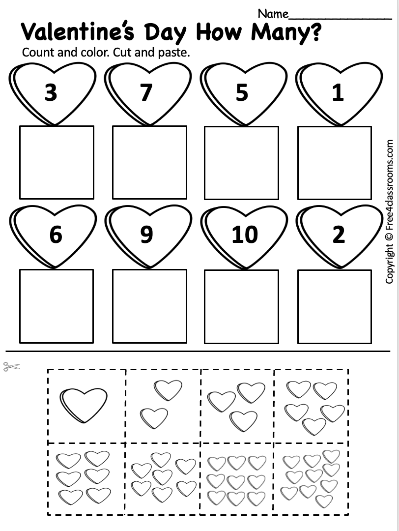 Preschool Worksheet Printable