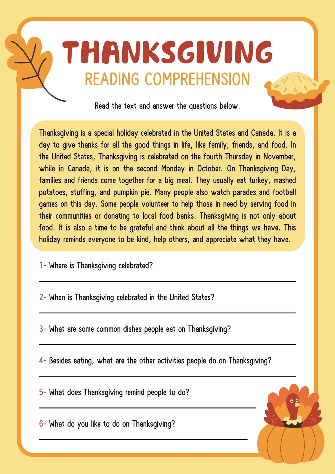 Free Printable 2nd Grade Reading Worksheet Templates Canva Free Printable 2nd Grade Reading Worksheet Templates Canva