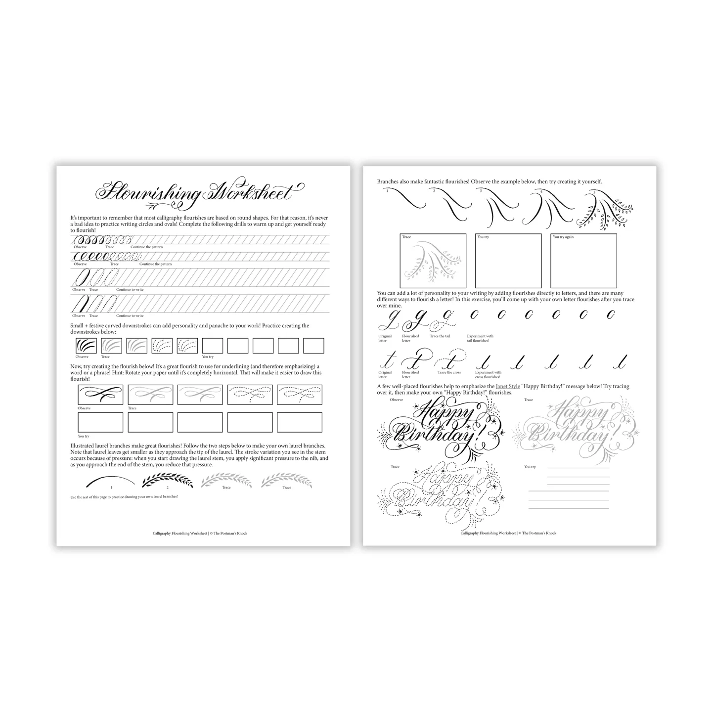 Printable Calligraphy Worksheets Free Printable Calligraphy Worksheets Free