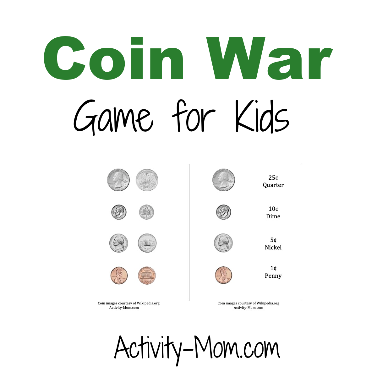Free Printable Coin Worksheets Free Printable Coin Worksheets
