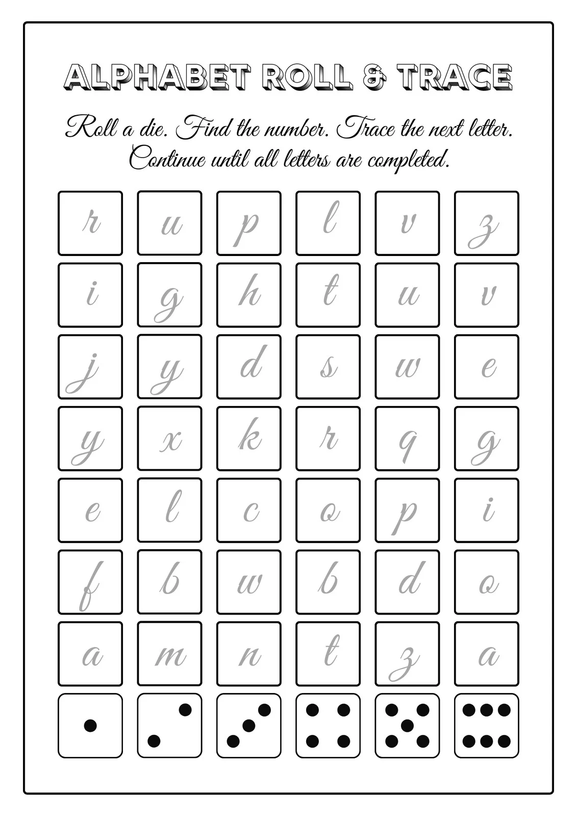 Printable Cursive Alphabet Worksheets Printable Cursive Alphabet Worksheets