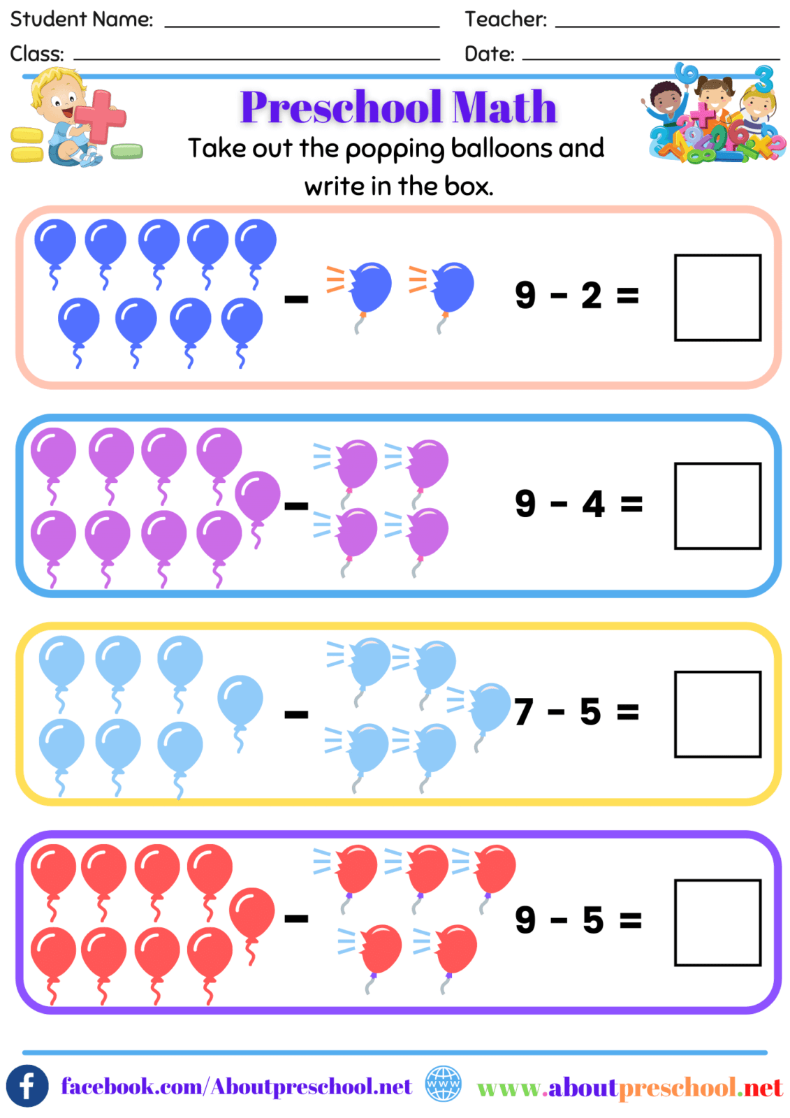 Free Printable Kindergarten Math Worksheets Archives About Preschool Free Printable Kindergarten Math Worksheets Archives About Preschool