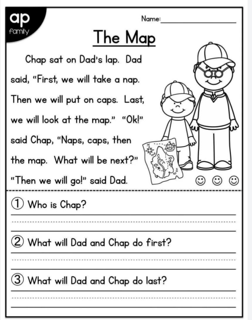 Free Printable Kindergarten Reading Worksheets Activity School For Kids Free Printable Kindergarten Reading Worksheets Activity School For Kids