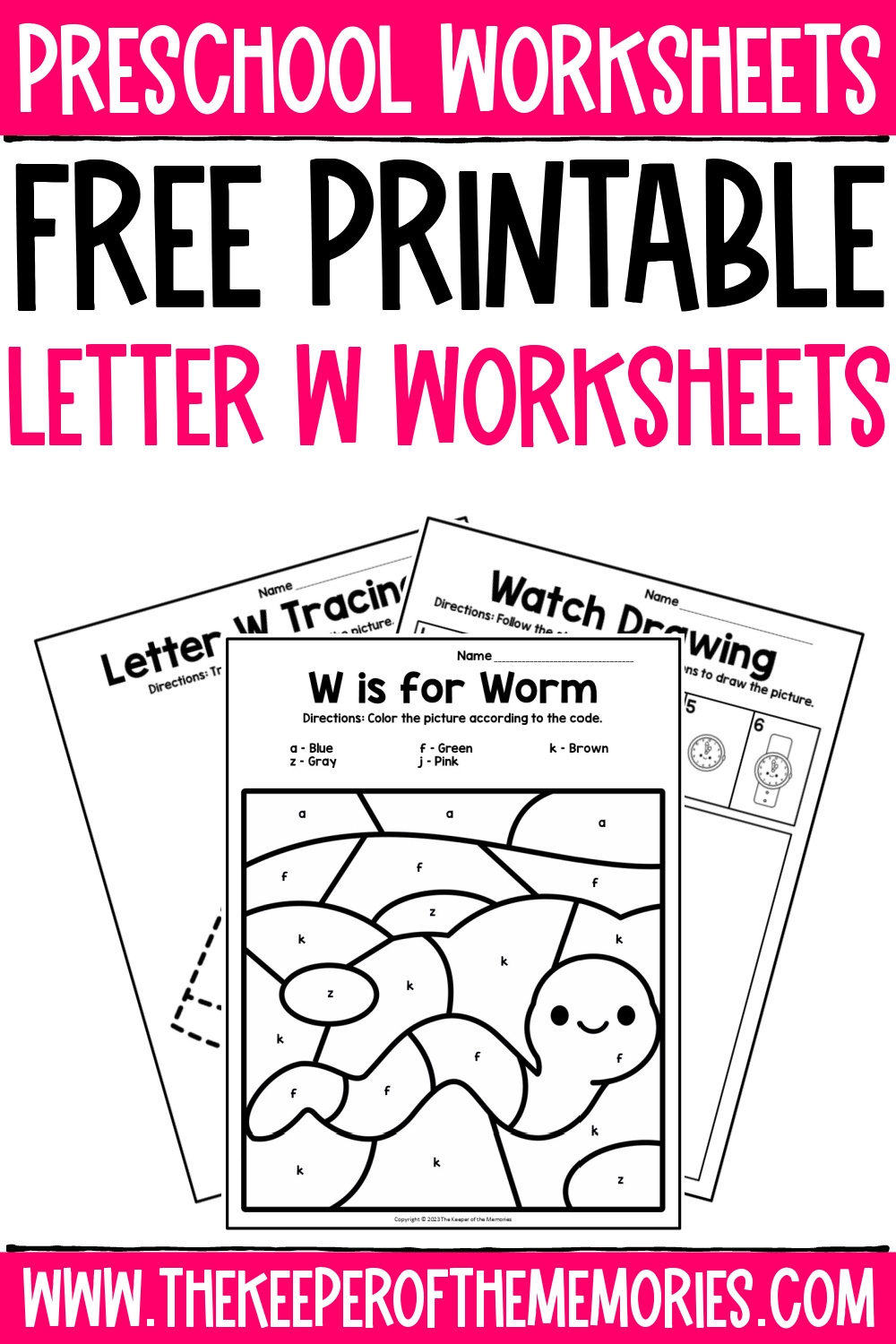 Pre K Worksheets Printable Free