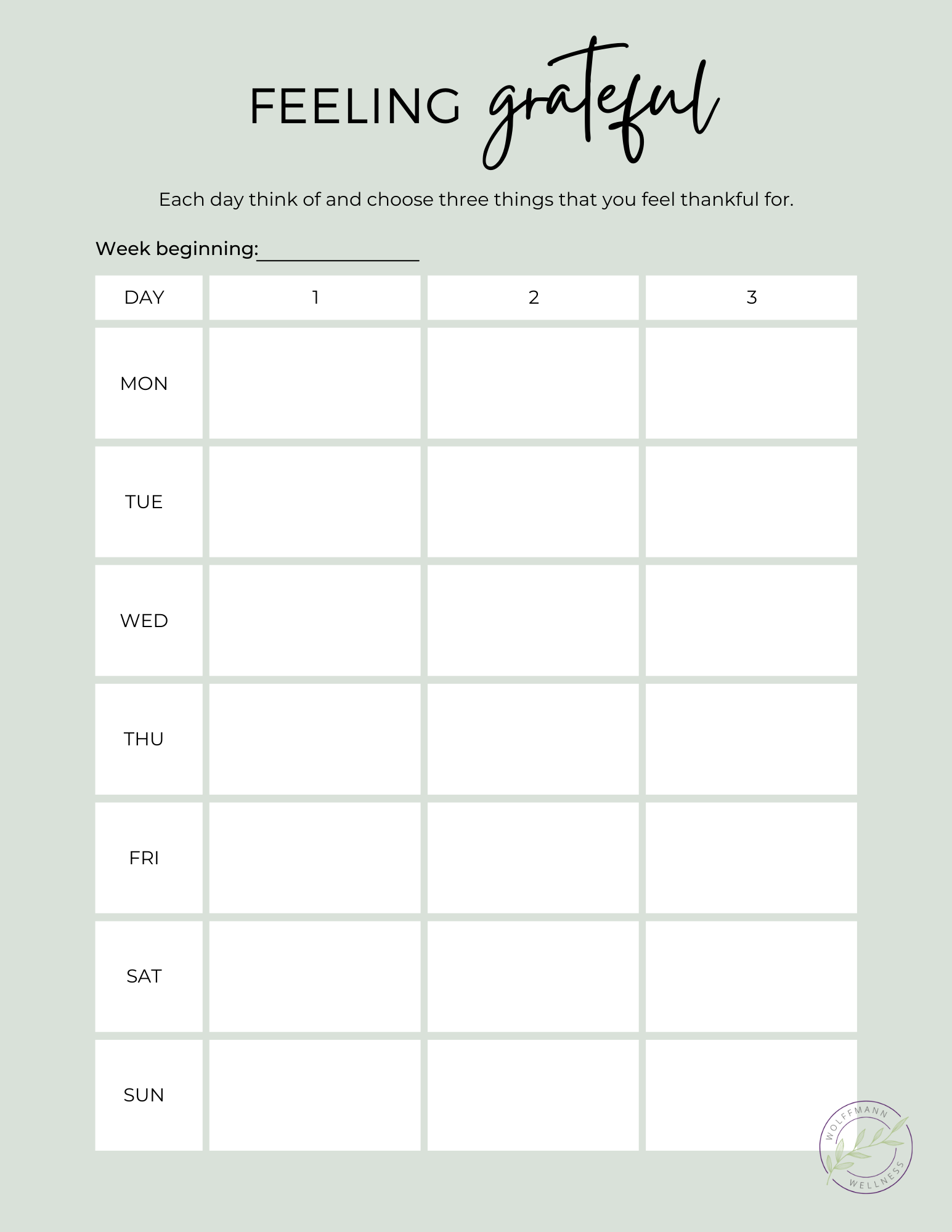 Free Printable Mental Health Worksheets PDF WolffMann Wellness Free Printable Mental Health Worksheets PDF WolffMann Wellness