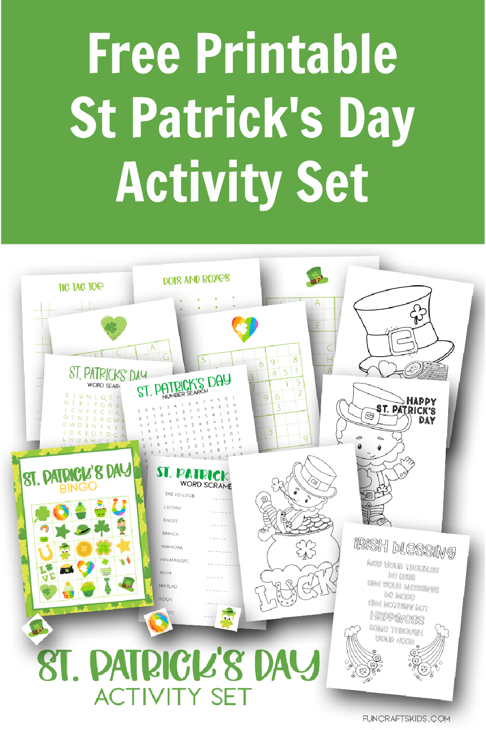St Patrick's Day Printable Worksheets