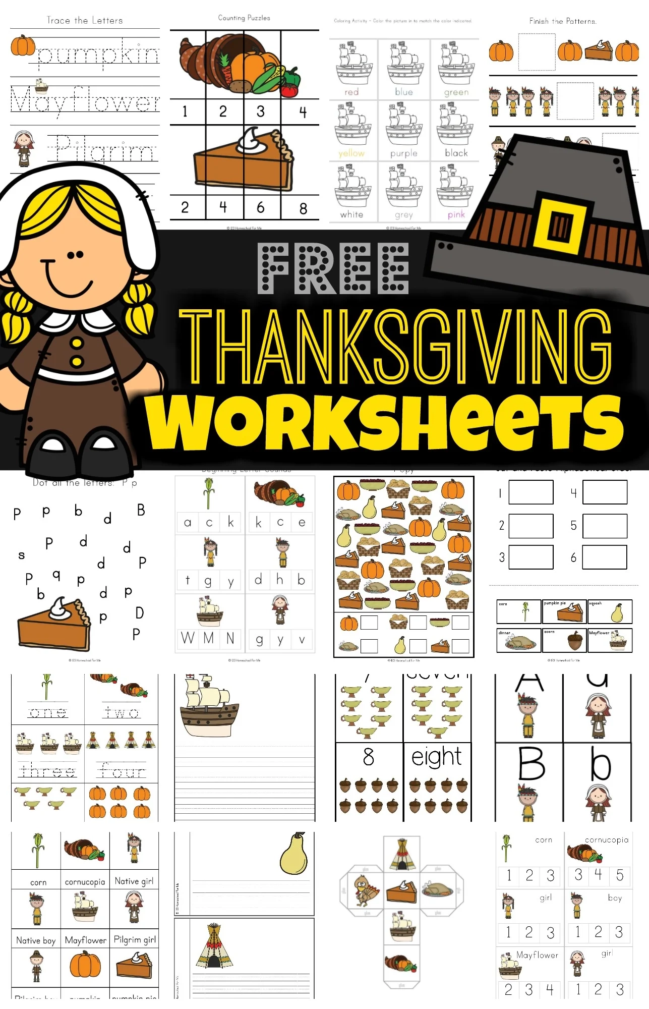 Thanksgiving Printables Worksheets Thanksgiving Printables Worksheets