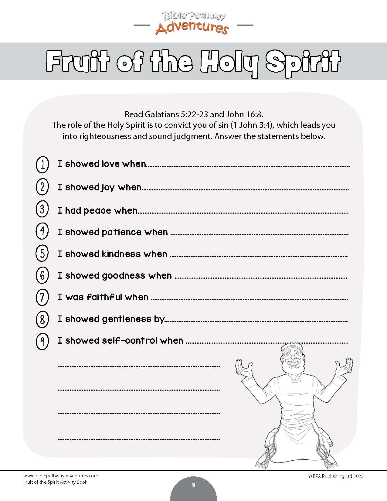Fruit Of The Spirit Activity Book PDF Bible Pathway Adventures Fruit Of The Spirit Activity Book PDF Bible Pathway Adventures
