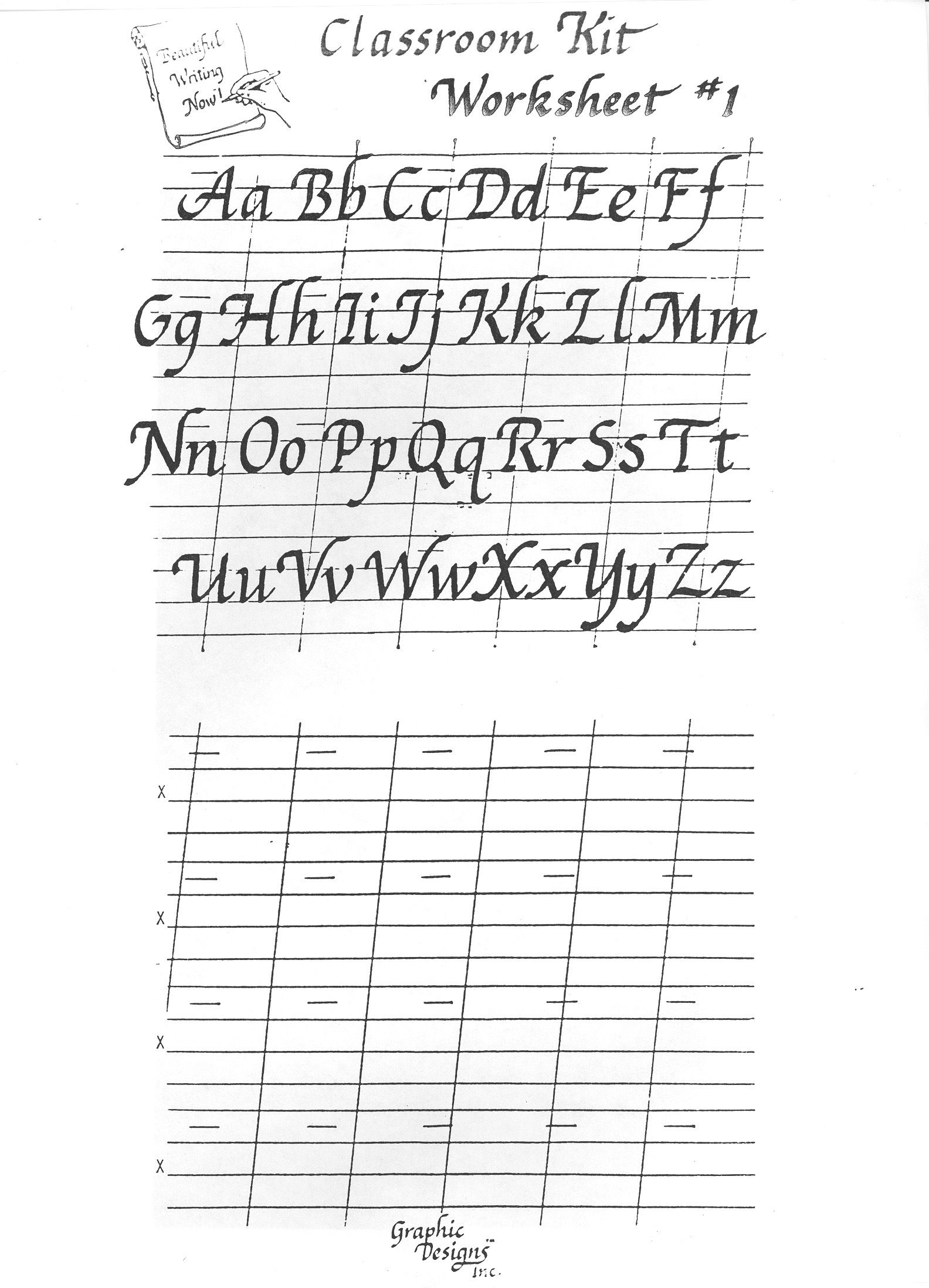 Free Printable Worksheets For Calligraphy