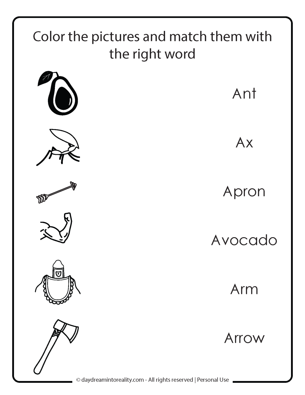Free Printable A Worksheets Free Printable A Worksheets
