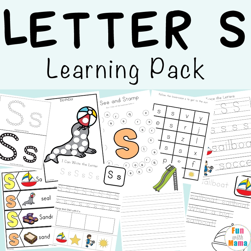 Letter S Printable Worksheets