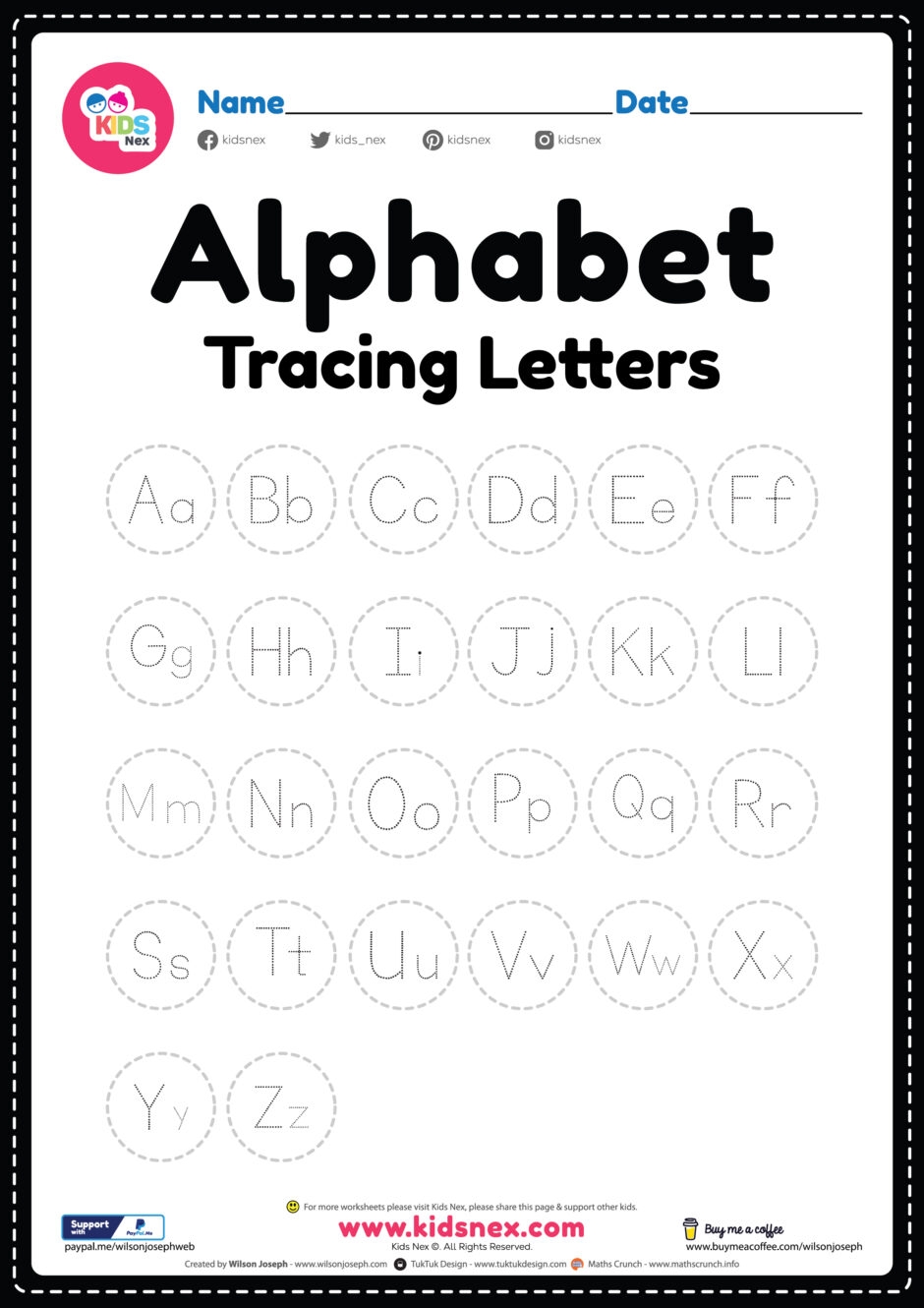 Printable Letter A Tracing Worksheets Printable Letter A Tracing Worksheets