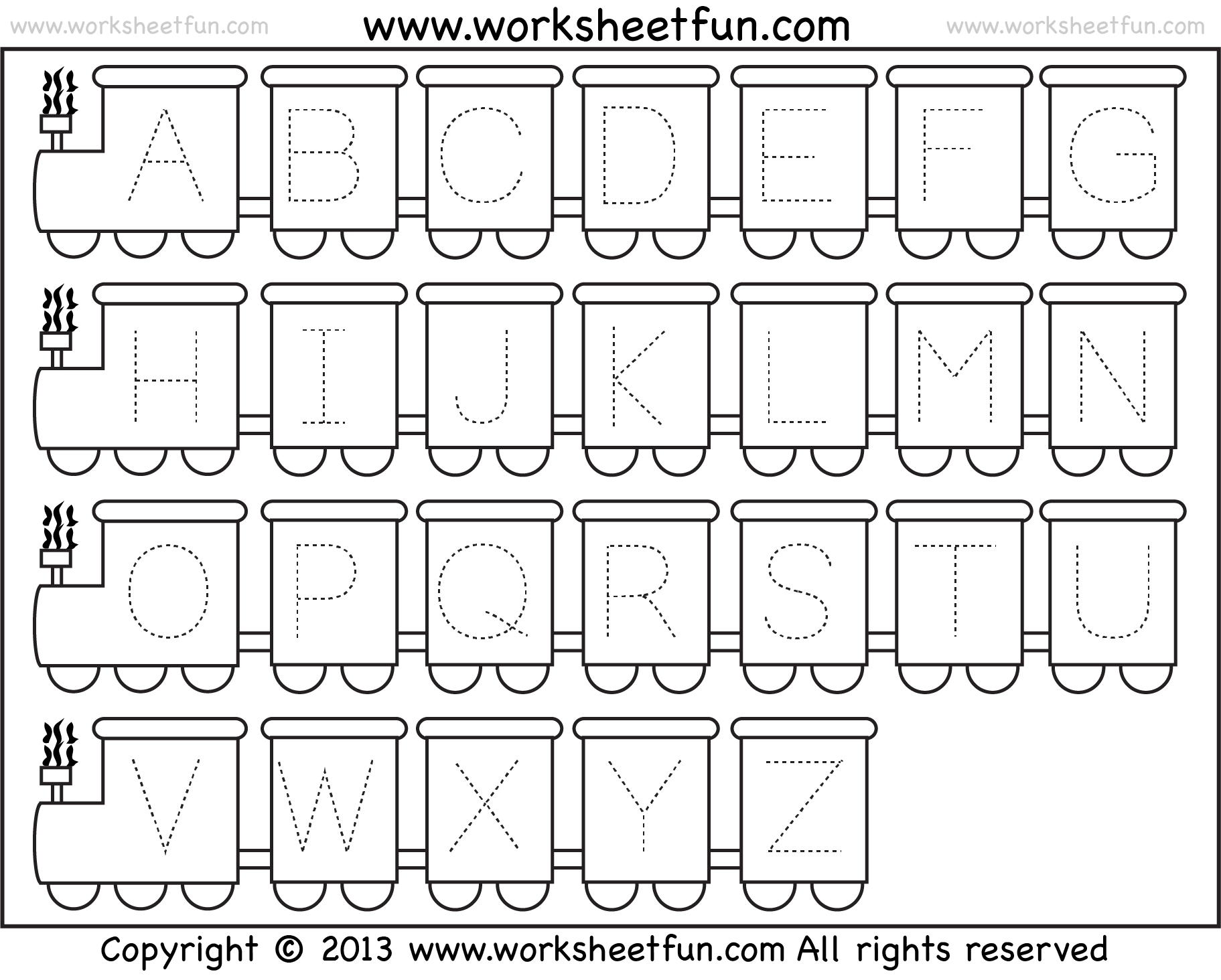 Abc Worksheets Printable Abc Worksheets Printable