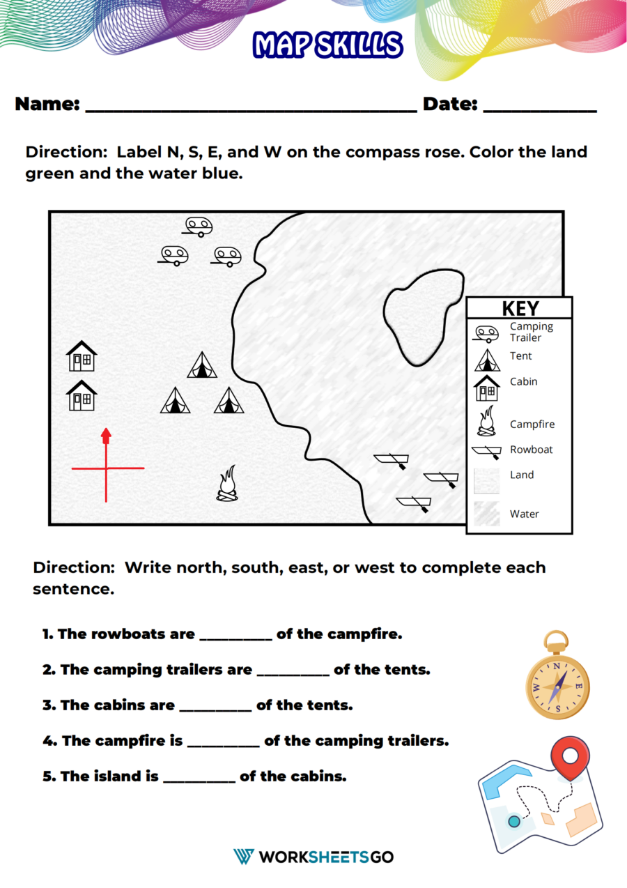 Printable Map Skills Worksheets Pdf Printable Map Skills Worksheets Pdf