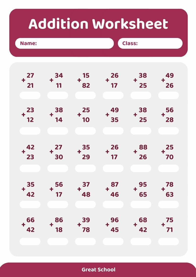 Math And ELA Worksheet Templates For Educators Piktochart Math And ELA Worksheet Templates For Educators Piktochart