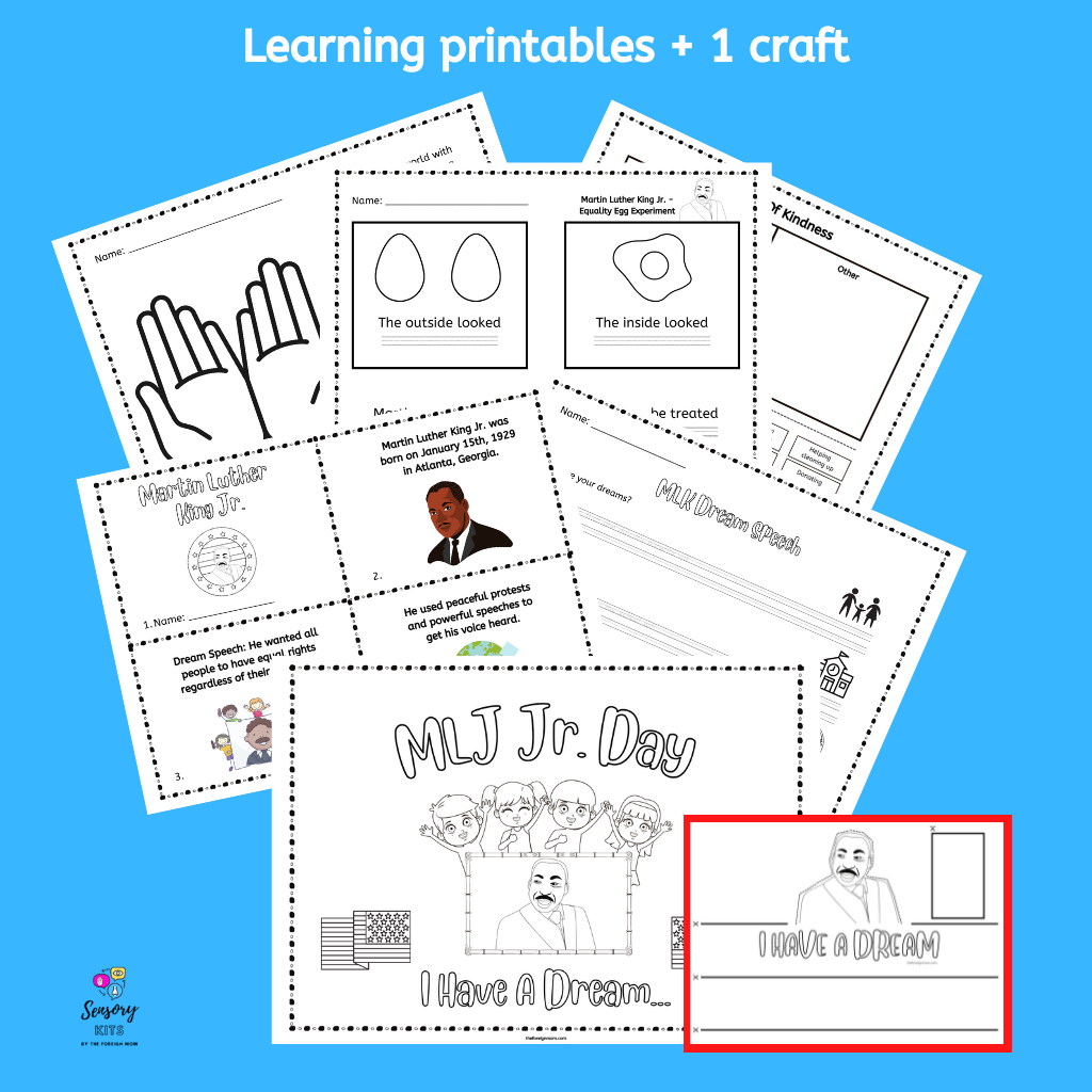 Free Printable Martin Luther King Jr Worksheets For Kindergarten Free Printable Martin Luther King Jr Worksheets For Kindergarten