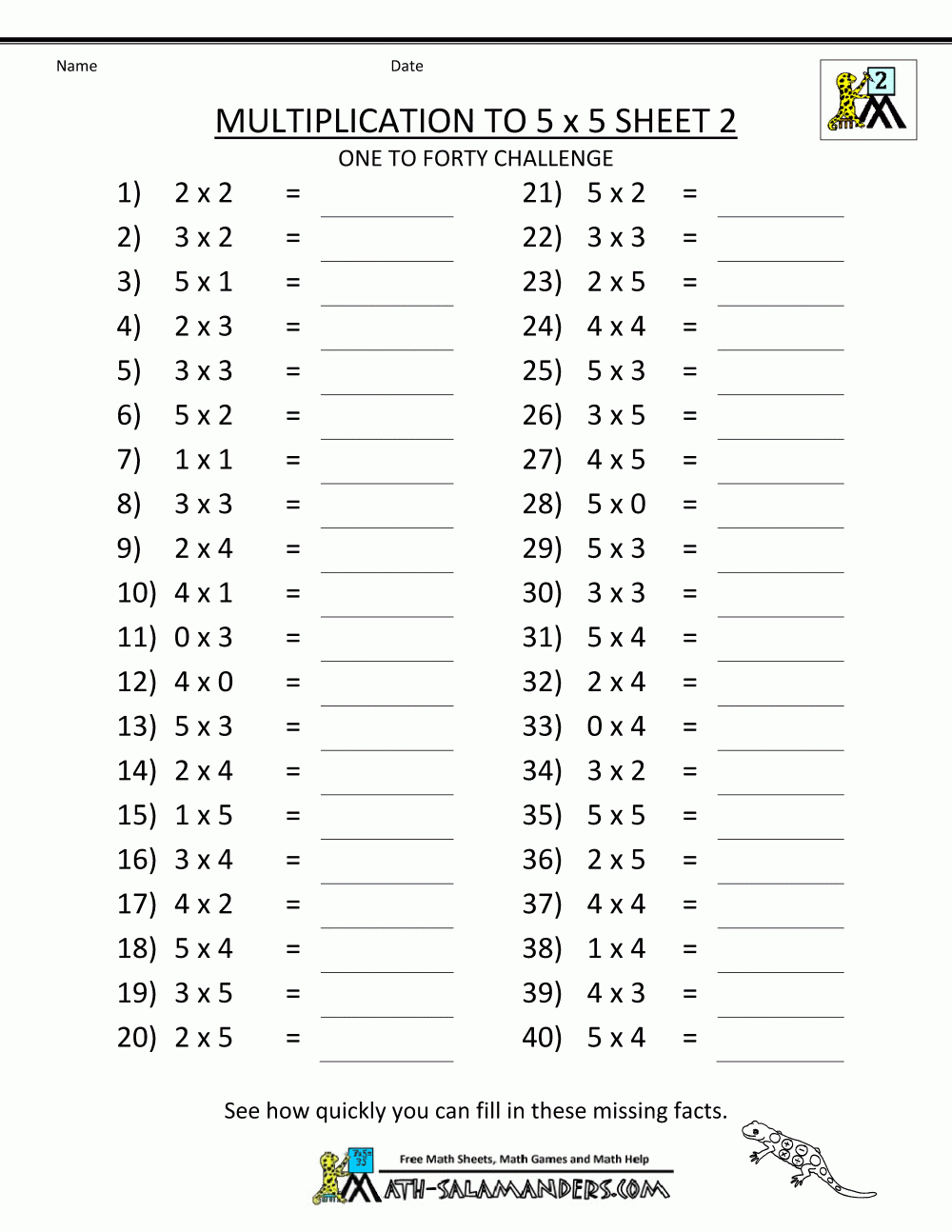 Multiplication Worksheets Printable Multiplication Worksheets Printable