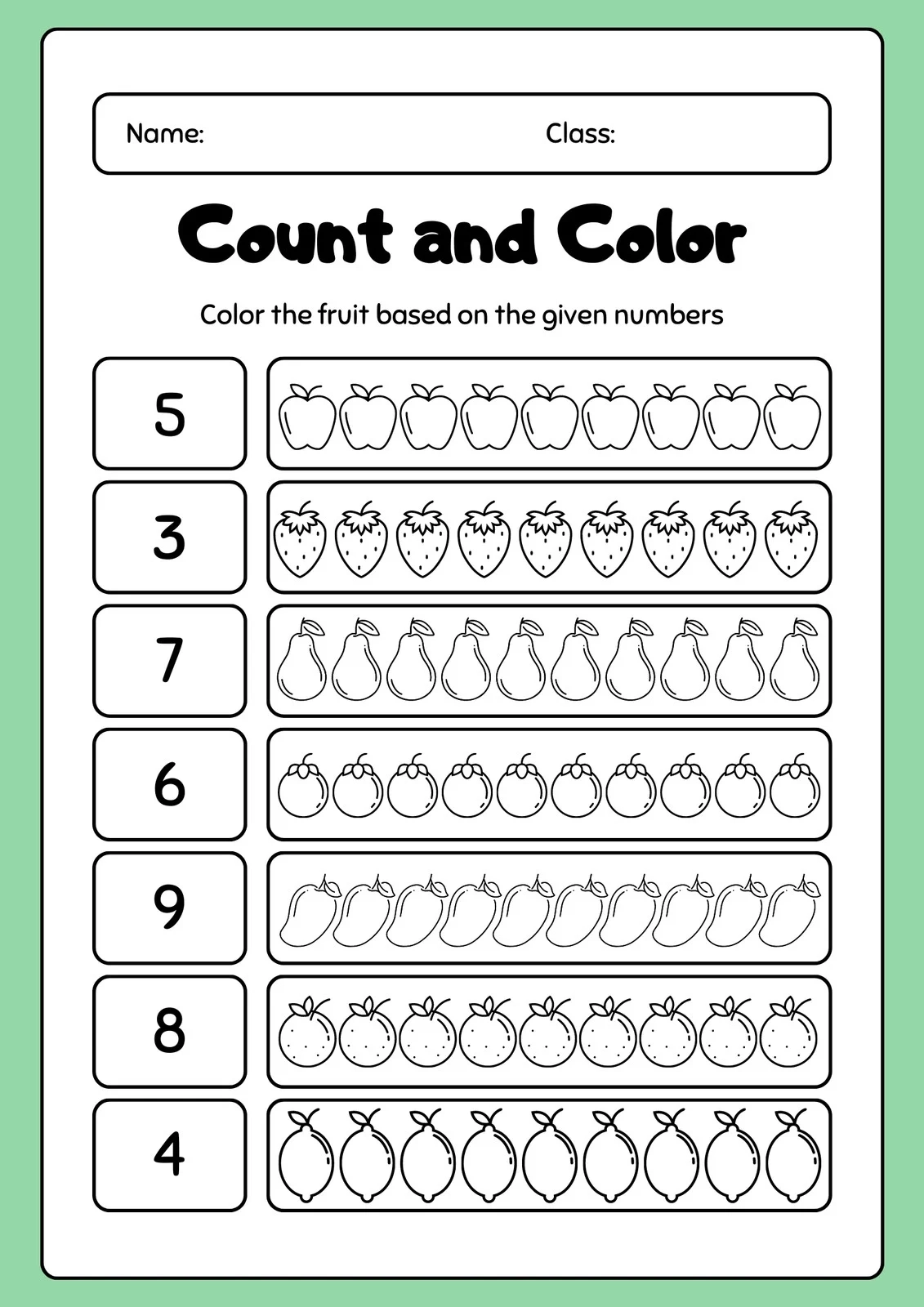 Printable Worksheets For Kids Printable Worksheets For Kids