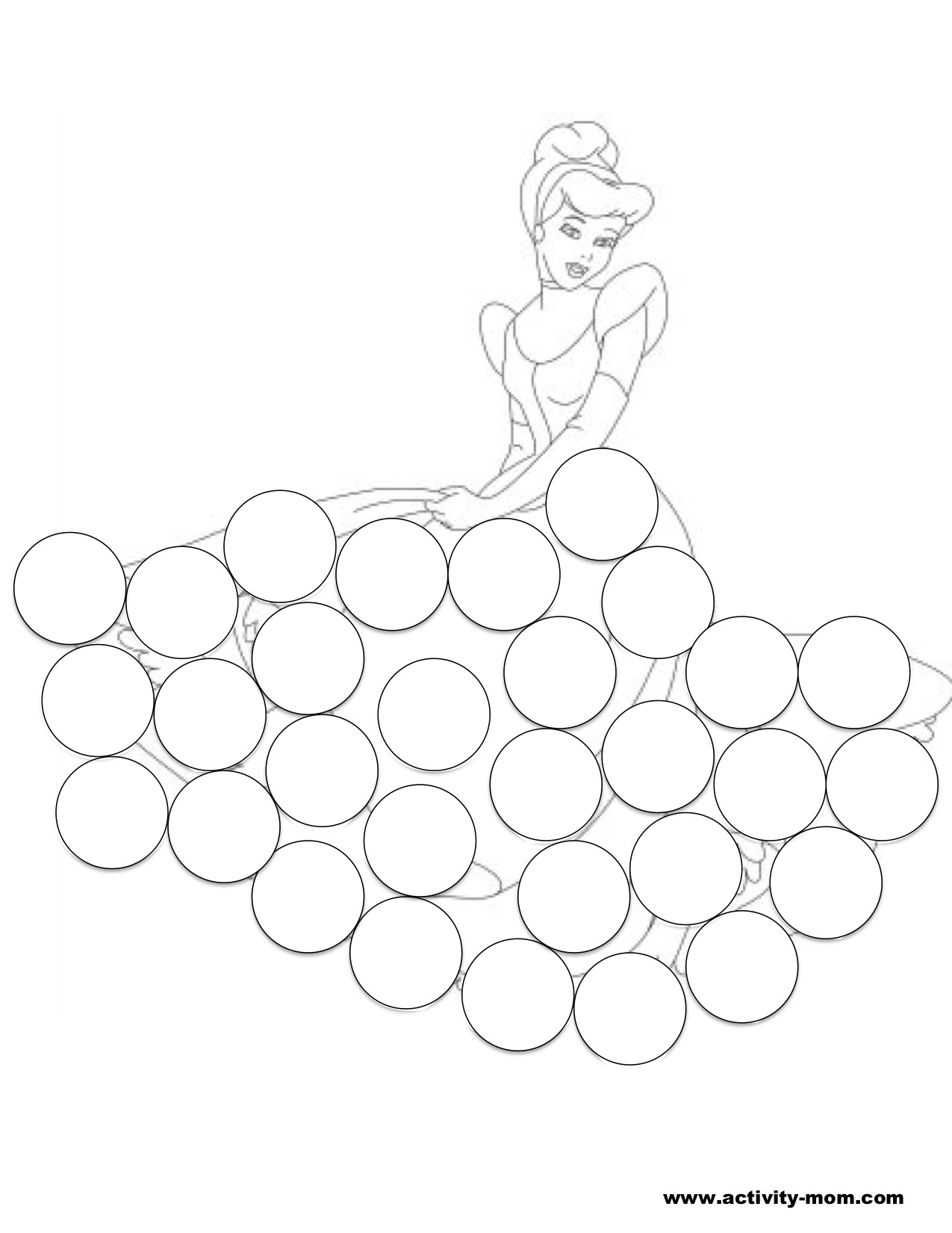 Free Printable Dot Paint Worksheets Free Printable Dot Paint Worksheets