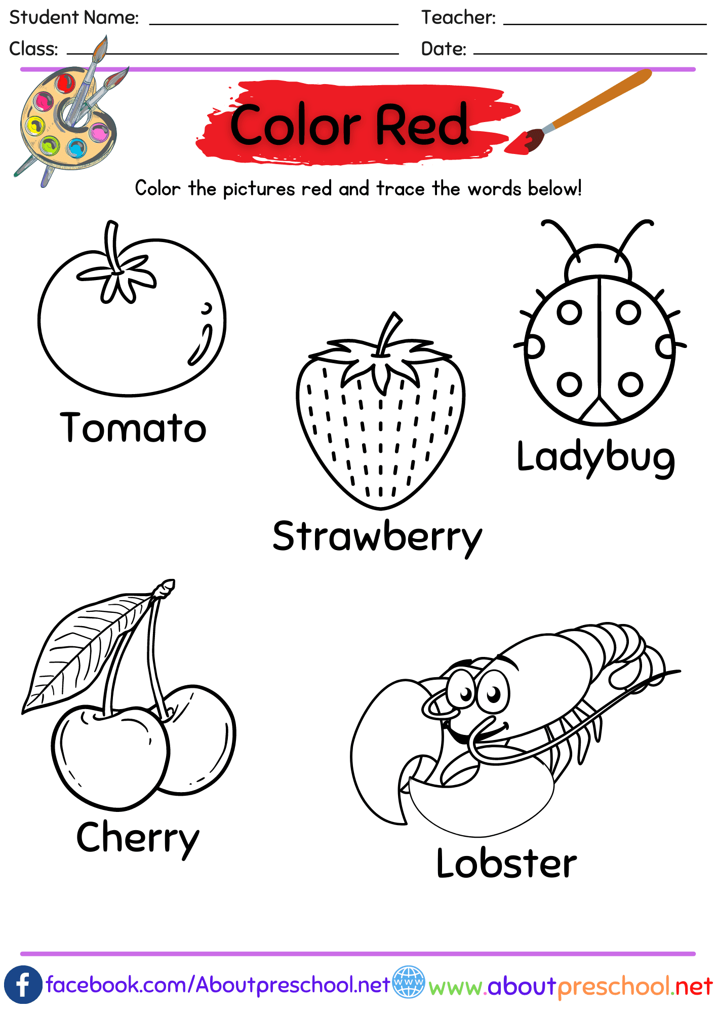 Red Archives About Preschool