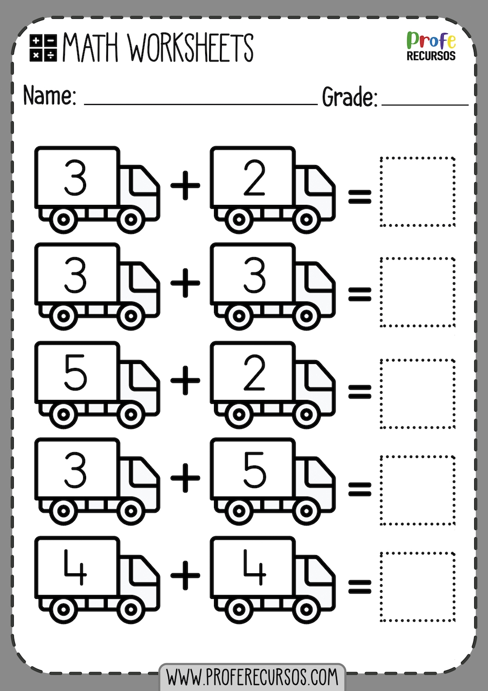 Free Printable Addition Worksheets For Grade 1 Free Printable Addition Worksheets For Grade 1